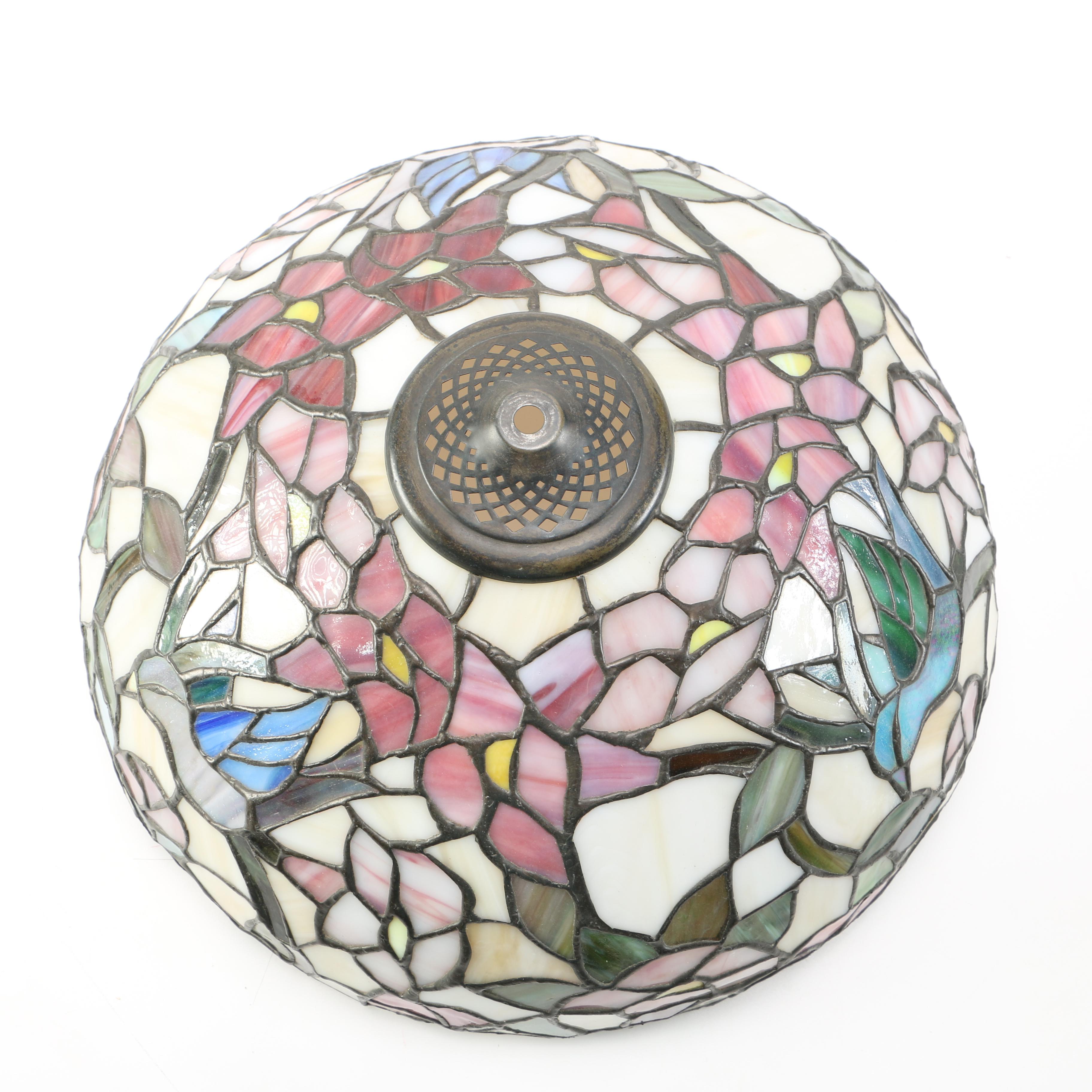 Floral Tiffany Style Table Lamp