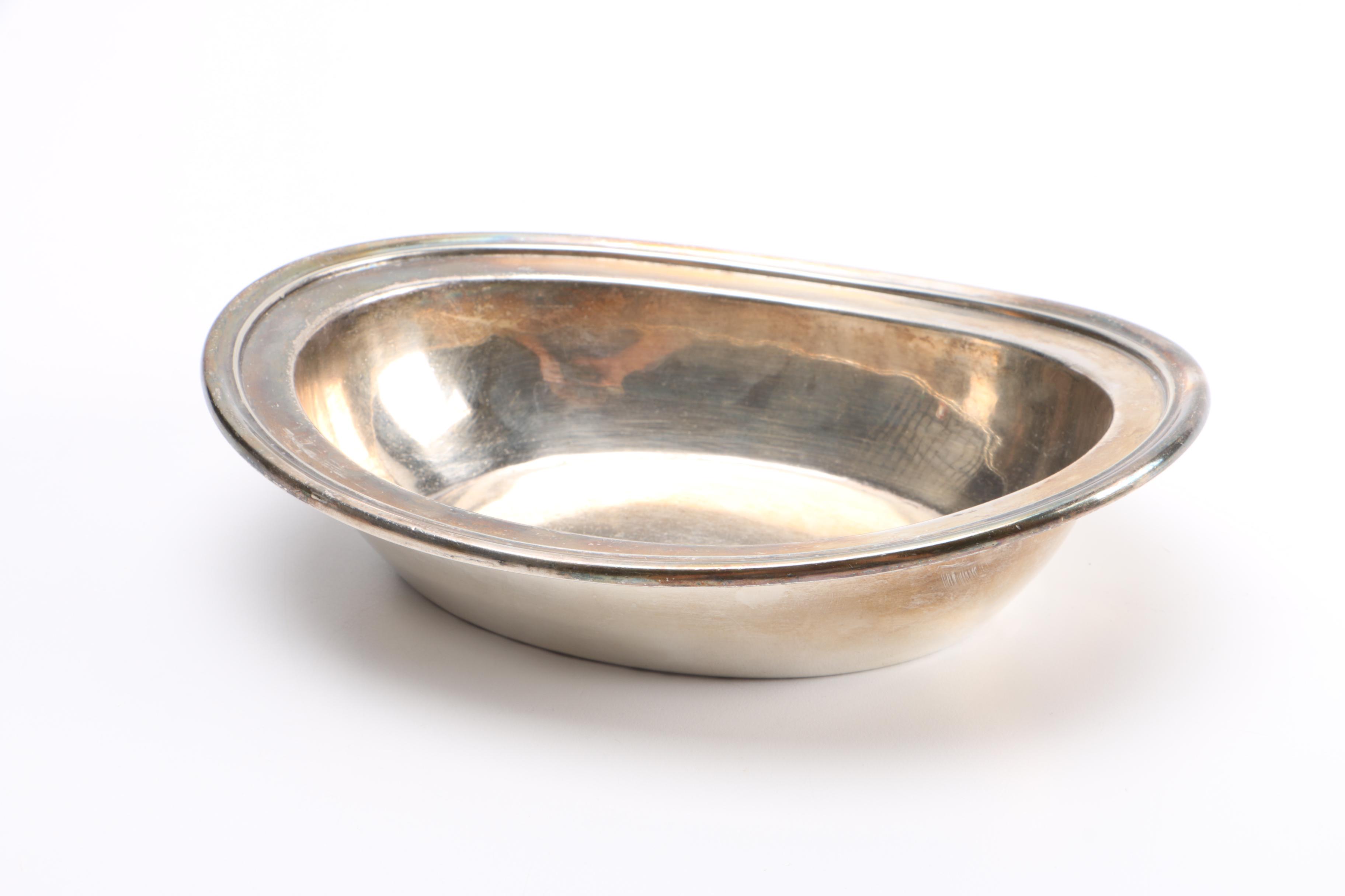 International Silver Company Silver Plate Bread Trays