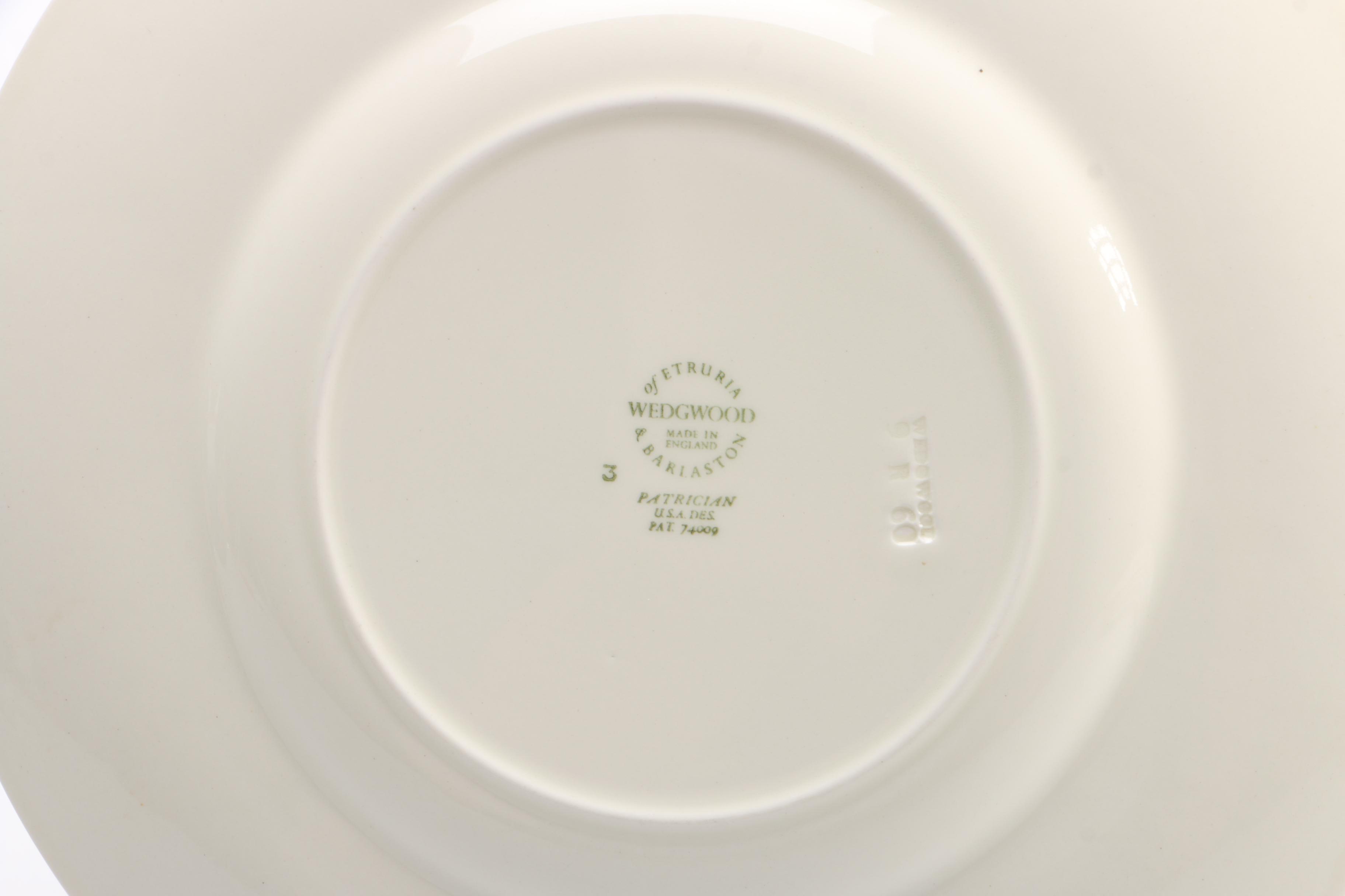 Wedgwood "Patrician" Salad Plates