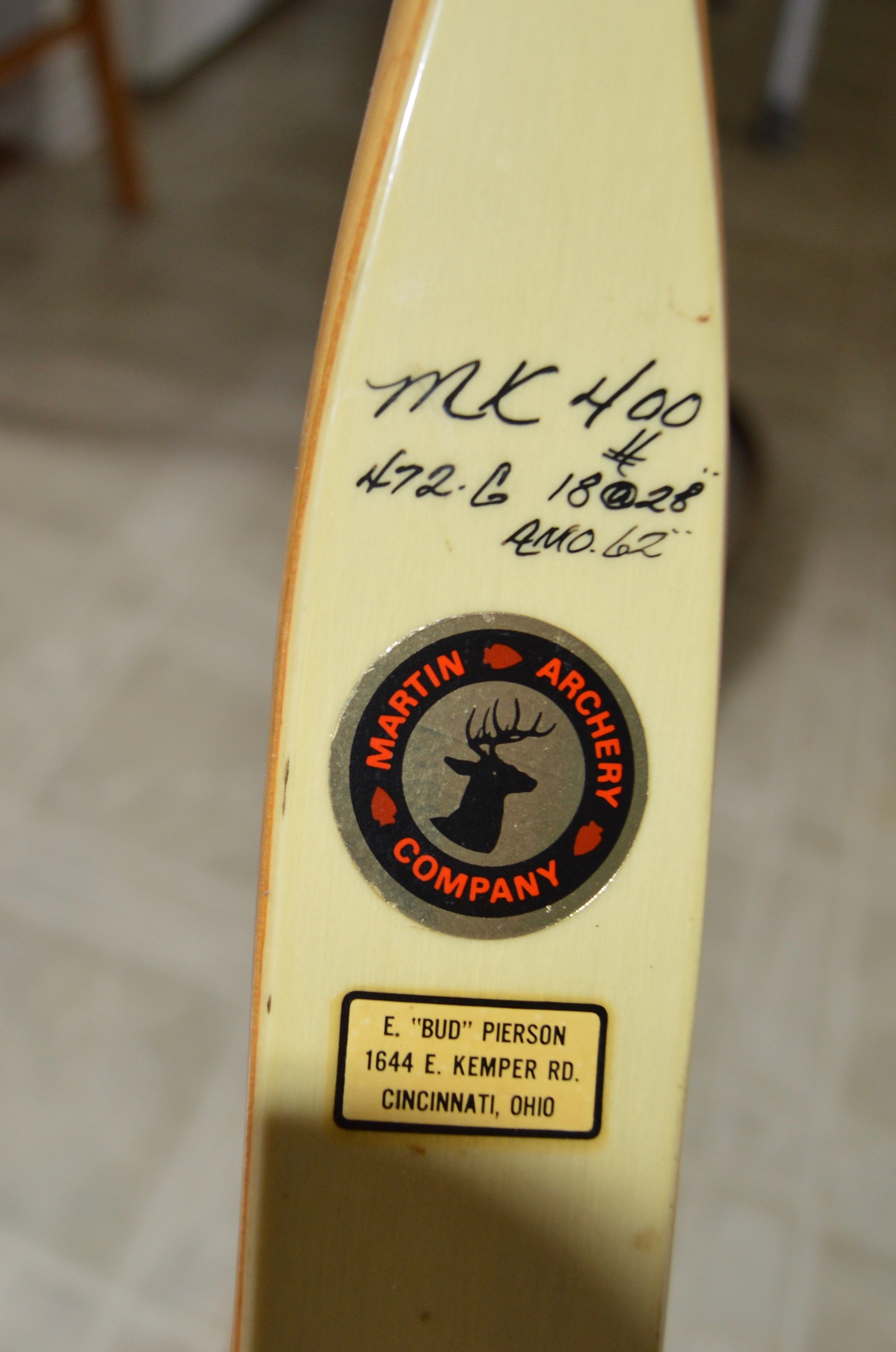 Three Vintage Wood Archery Bows