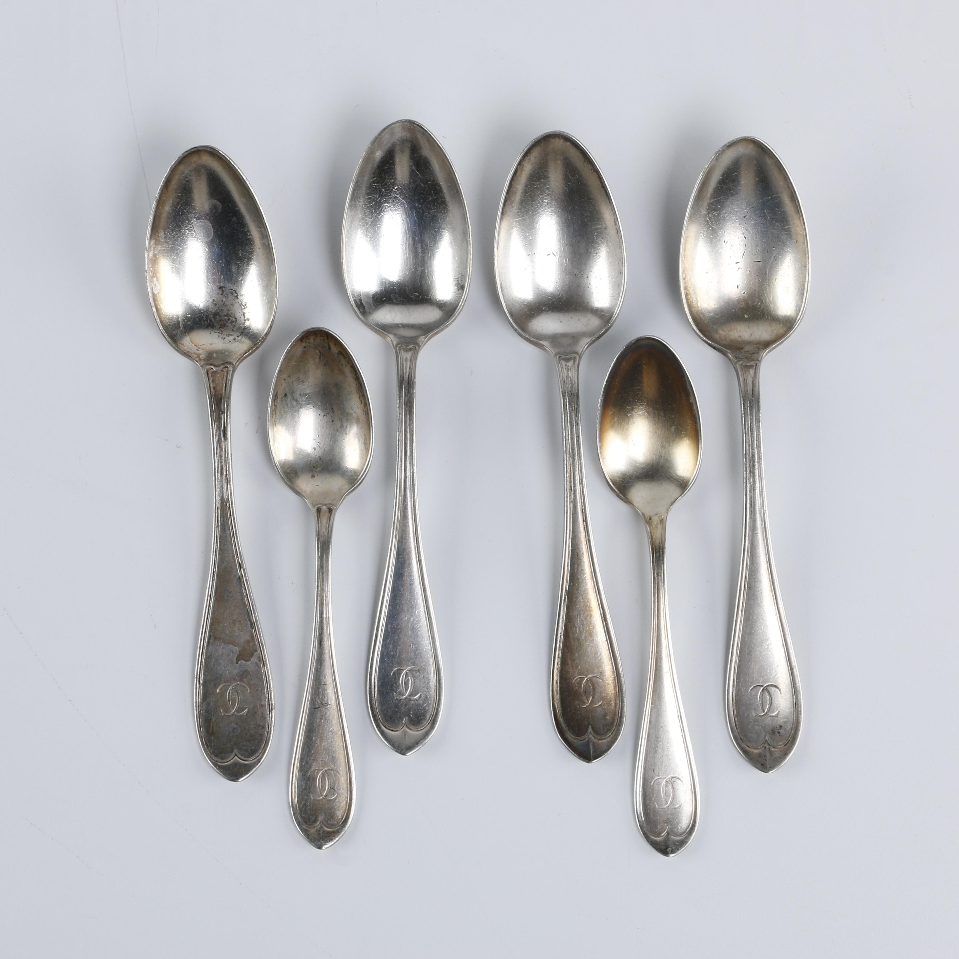 International Silver Company "Oval" Silver Plate Flatware