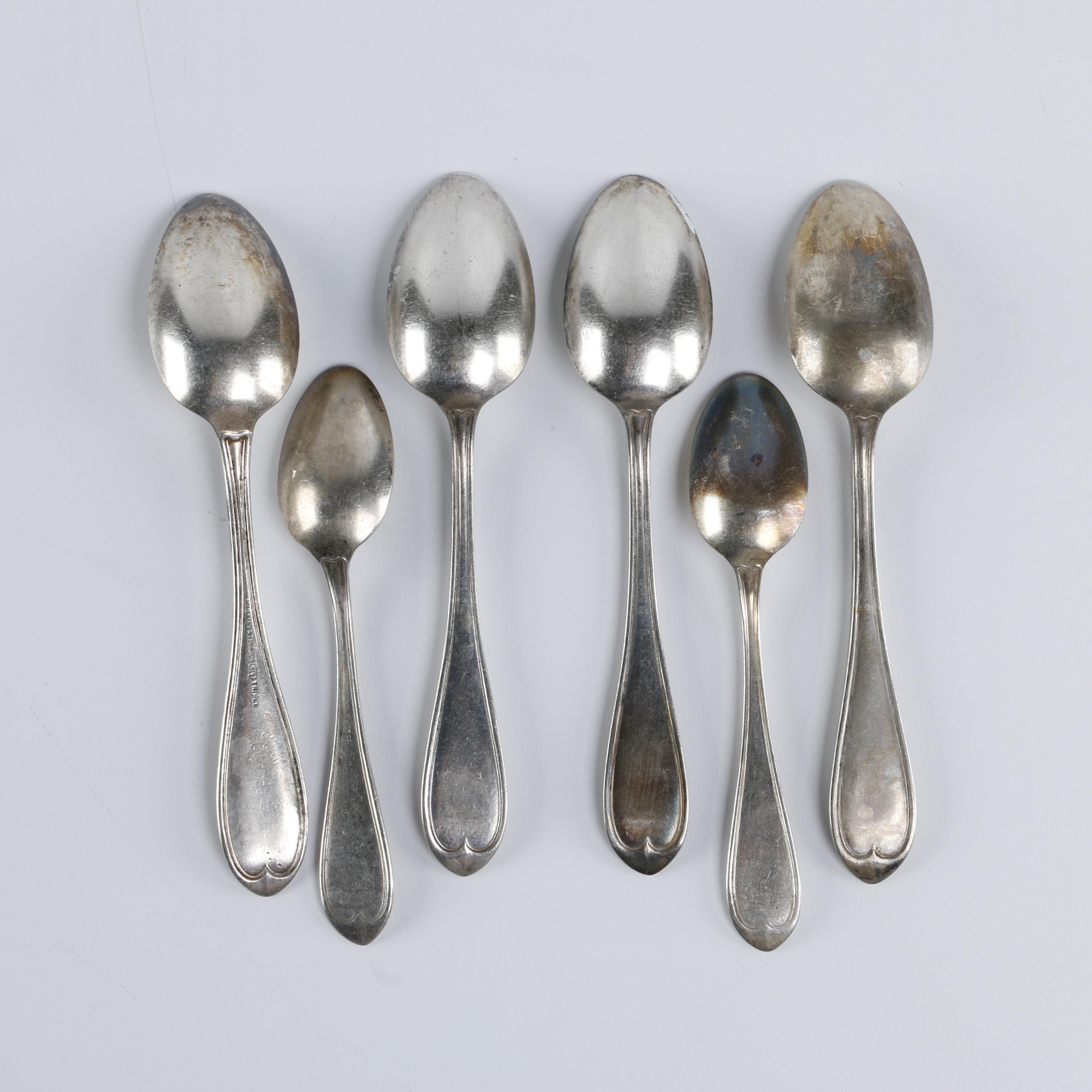 International Silver Company "Oval" Silver Plate Flatware