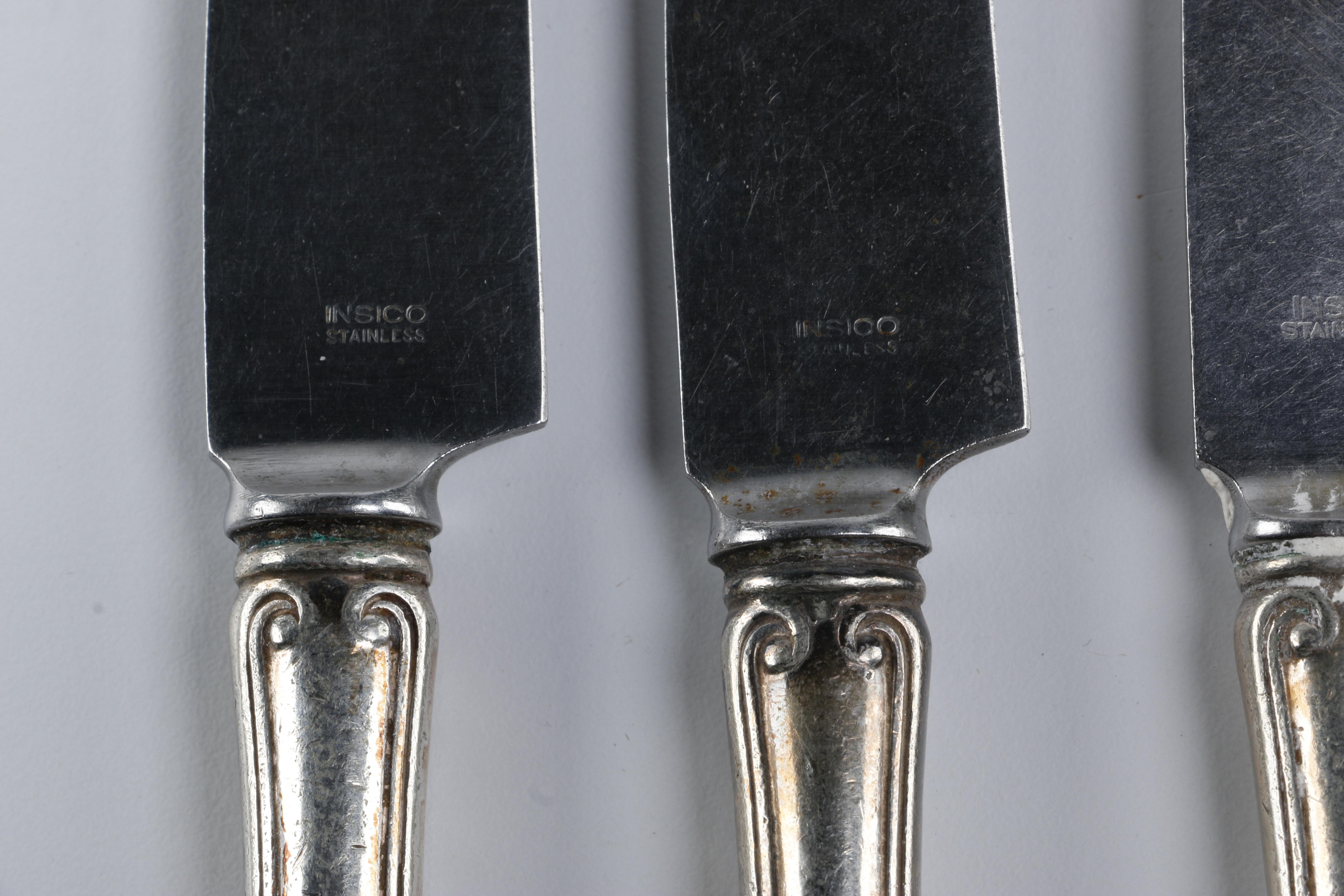 International Silver Company "Oval" Silver Plate Flatware