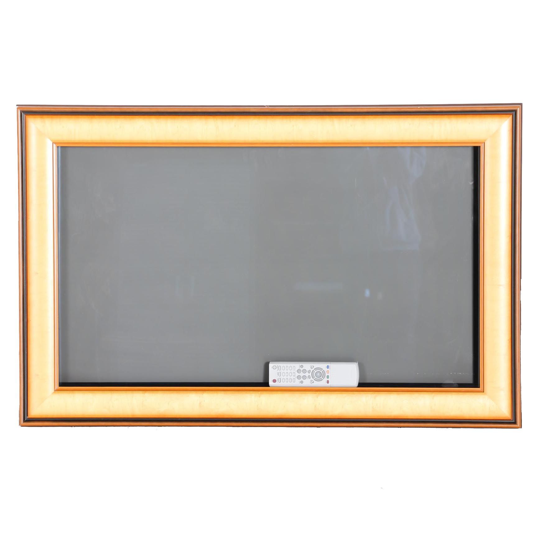 Framed Samsung Plasma Television