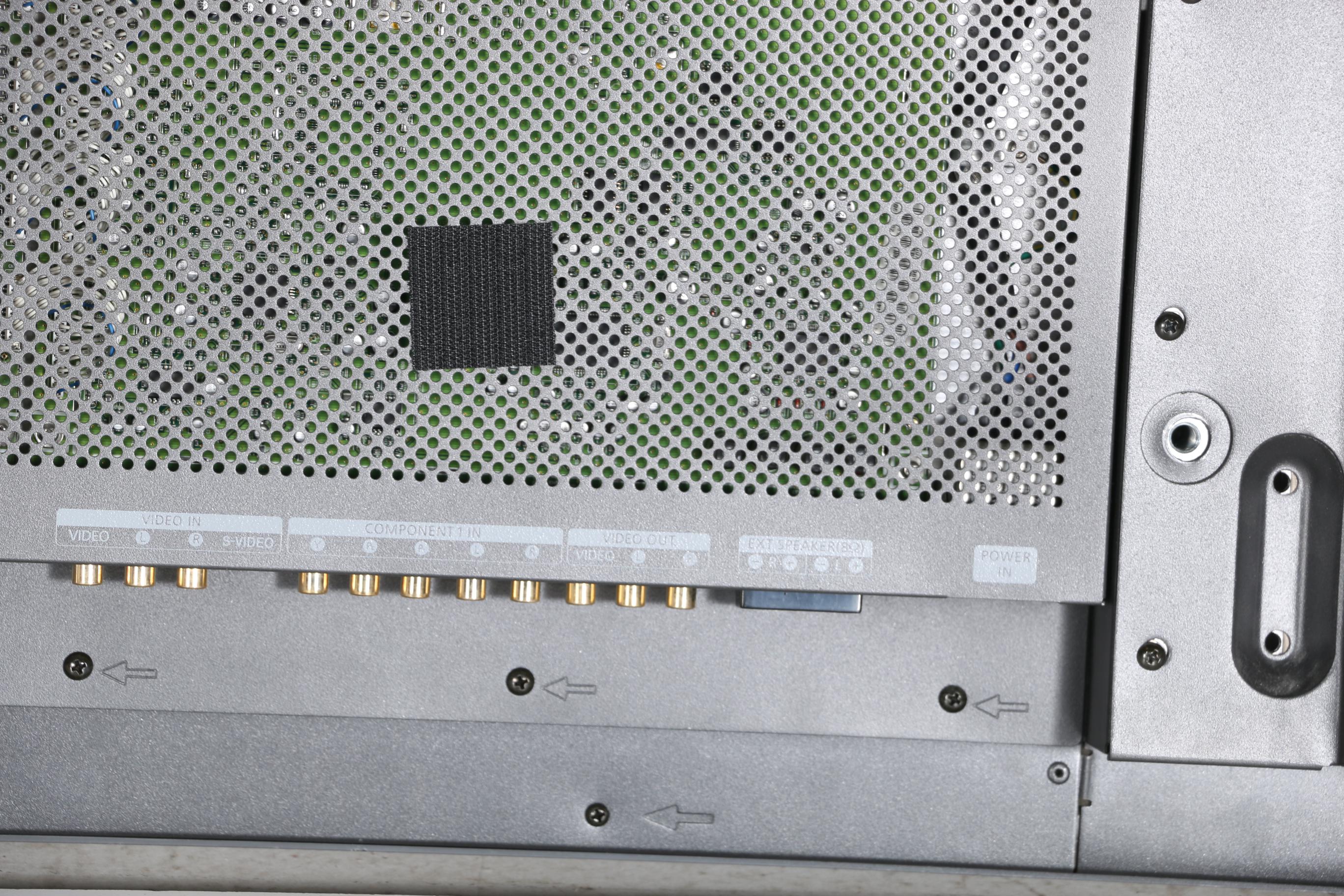 Framed Samsung Plasma Television