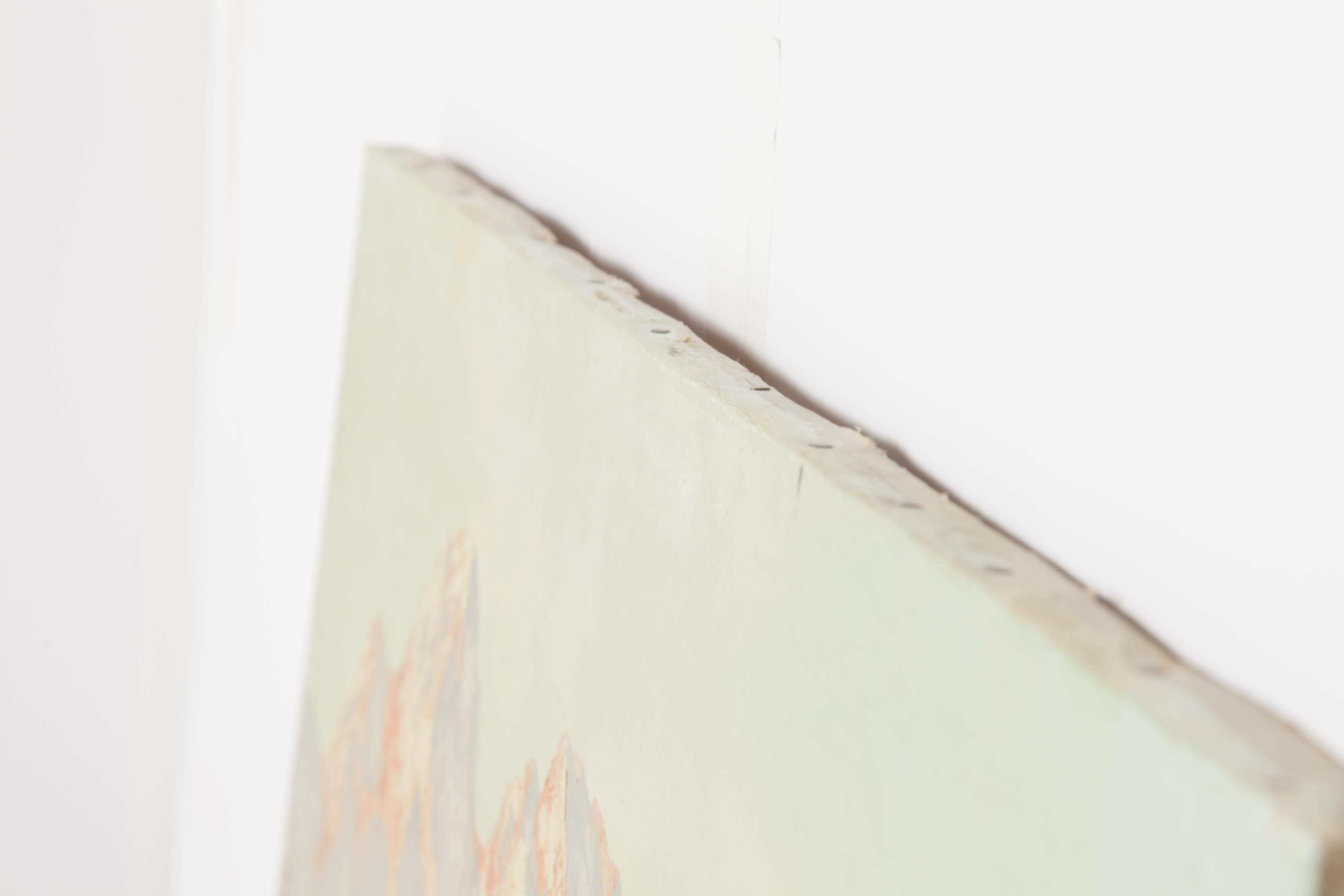 Oswald Arndt Oil Painting of Swiss Chalet