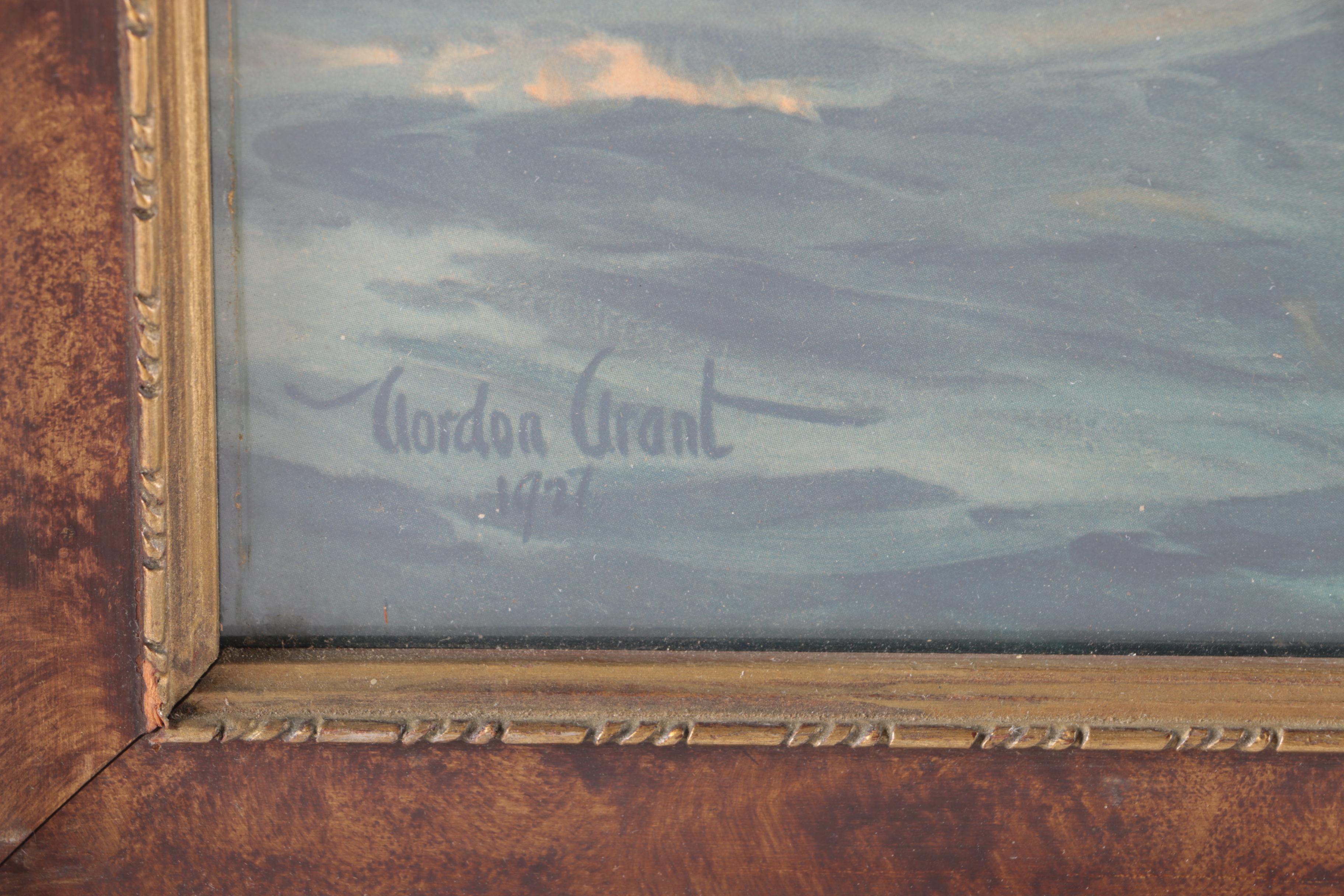 Offset Lithograph After Gordon Grant's "Old Ironsides"