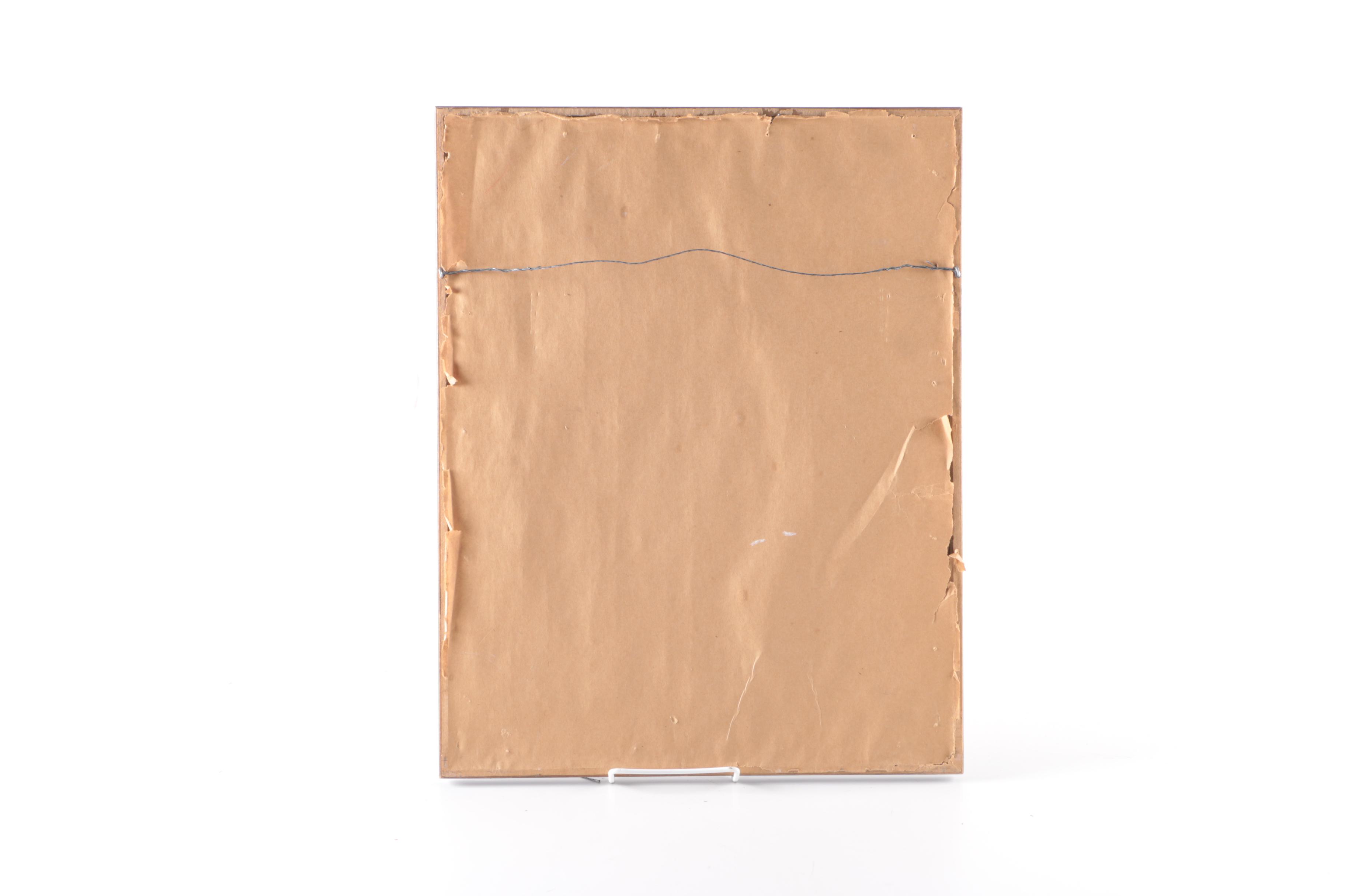 Signed Original Nude Figure Study