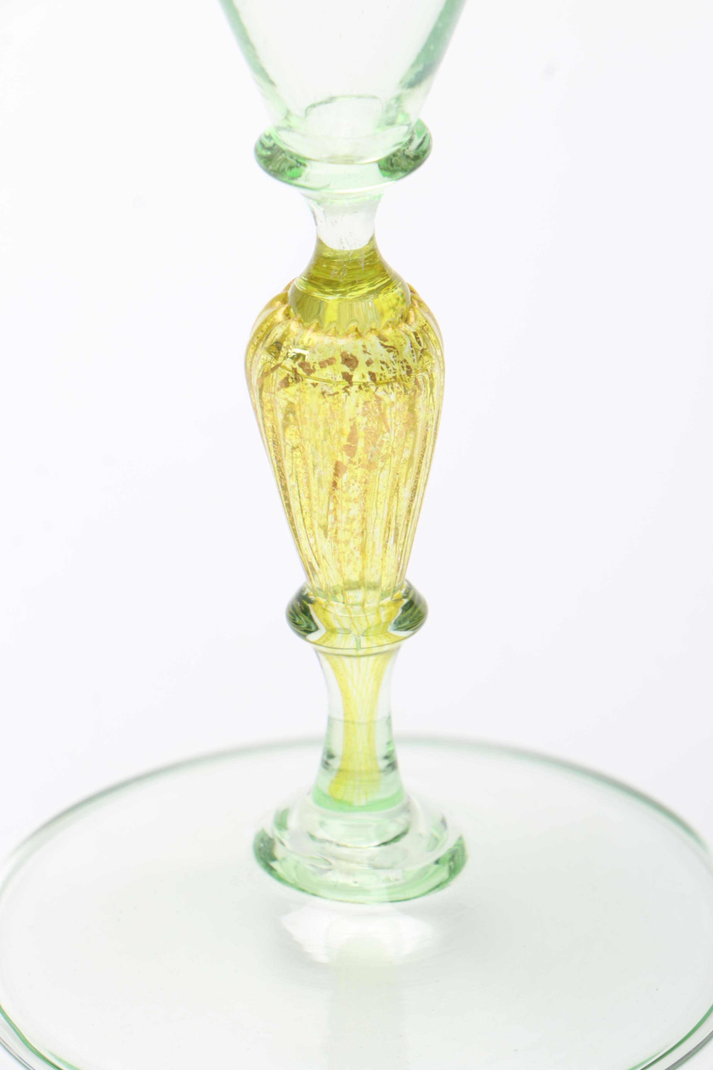 Venetian Art Glass Garniture