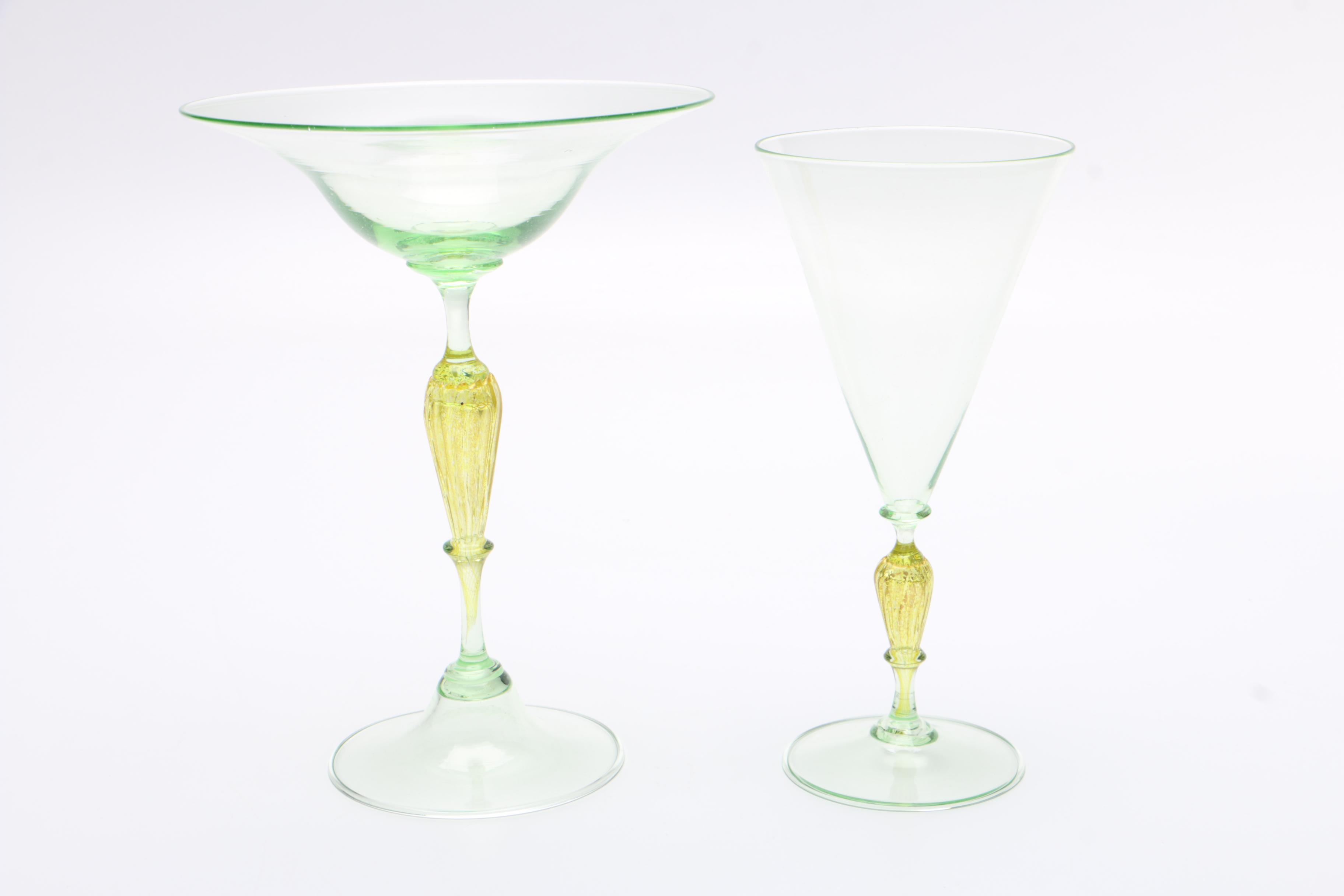 Venetian Art Glass Garniture