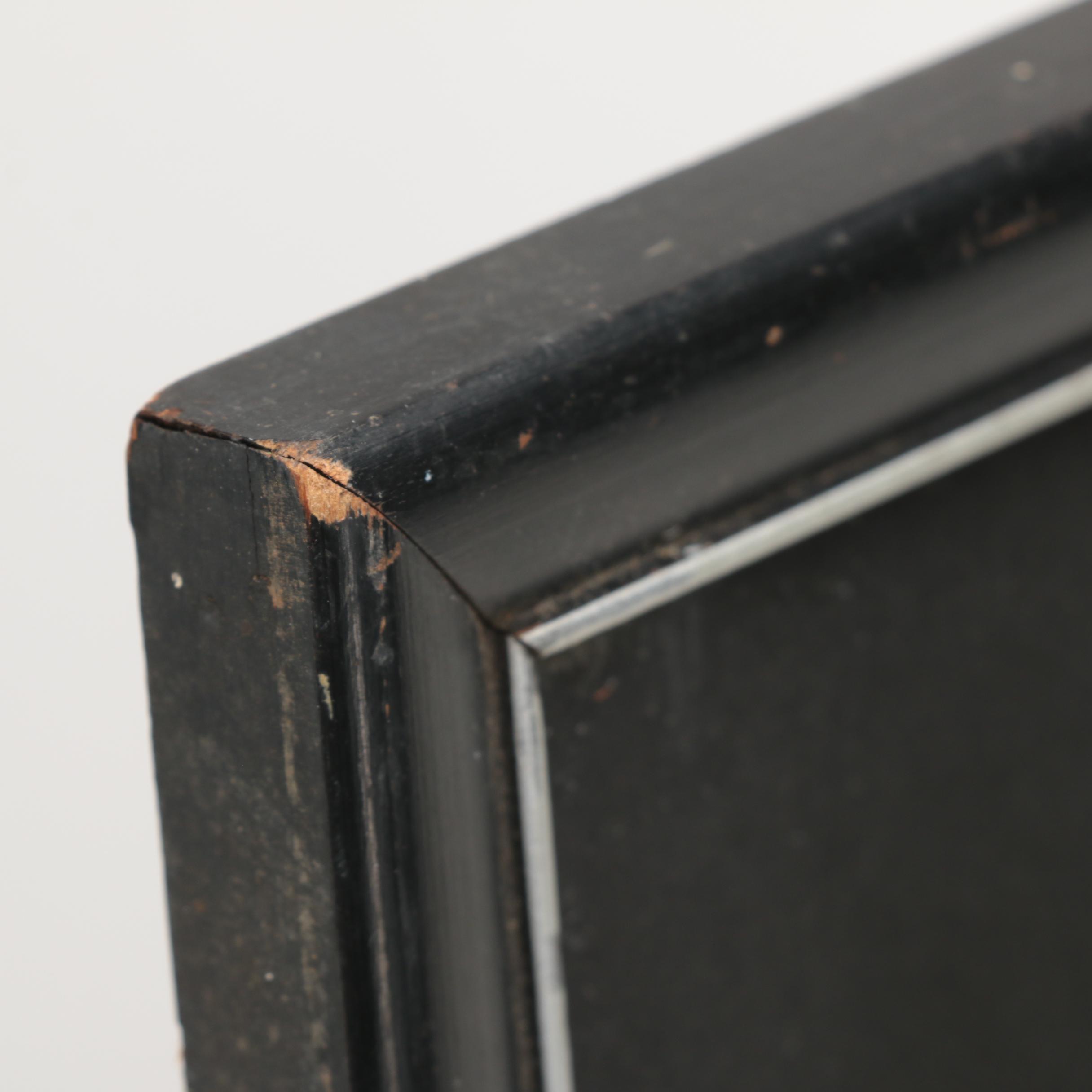 1928 Conte Crayon Portrait of a Young Boy