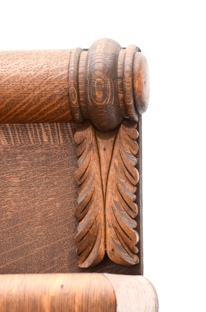 Antique Tiger Oak Sideboard