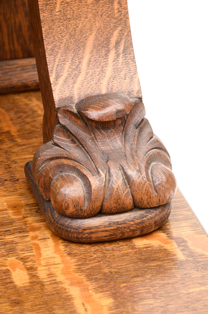 Antique Tiger Oak Sideboard