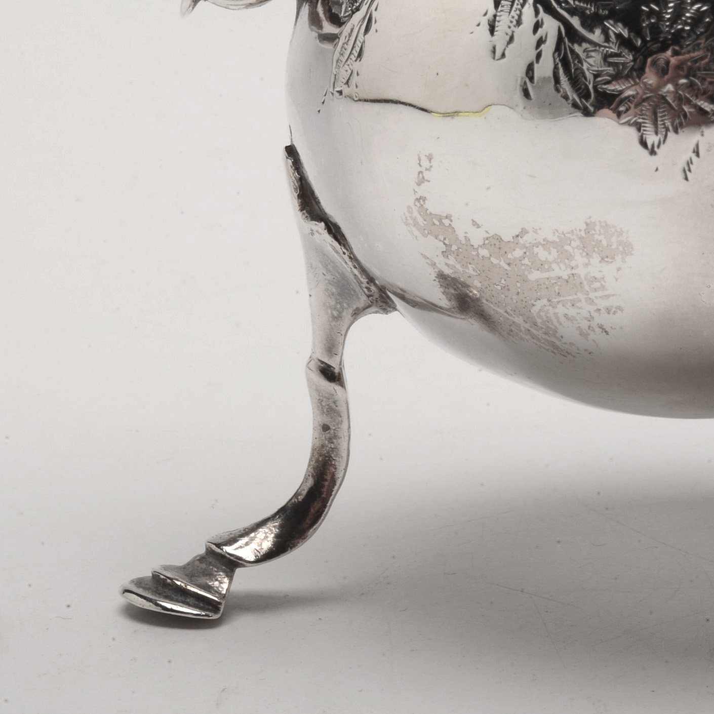 English Sterling Silver Creamer, Circa 1807