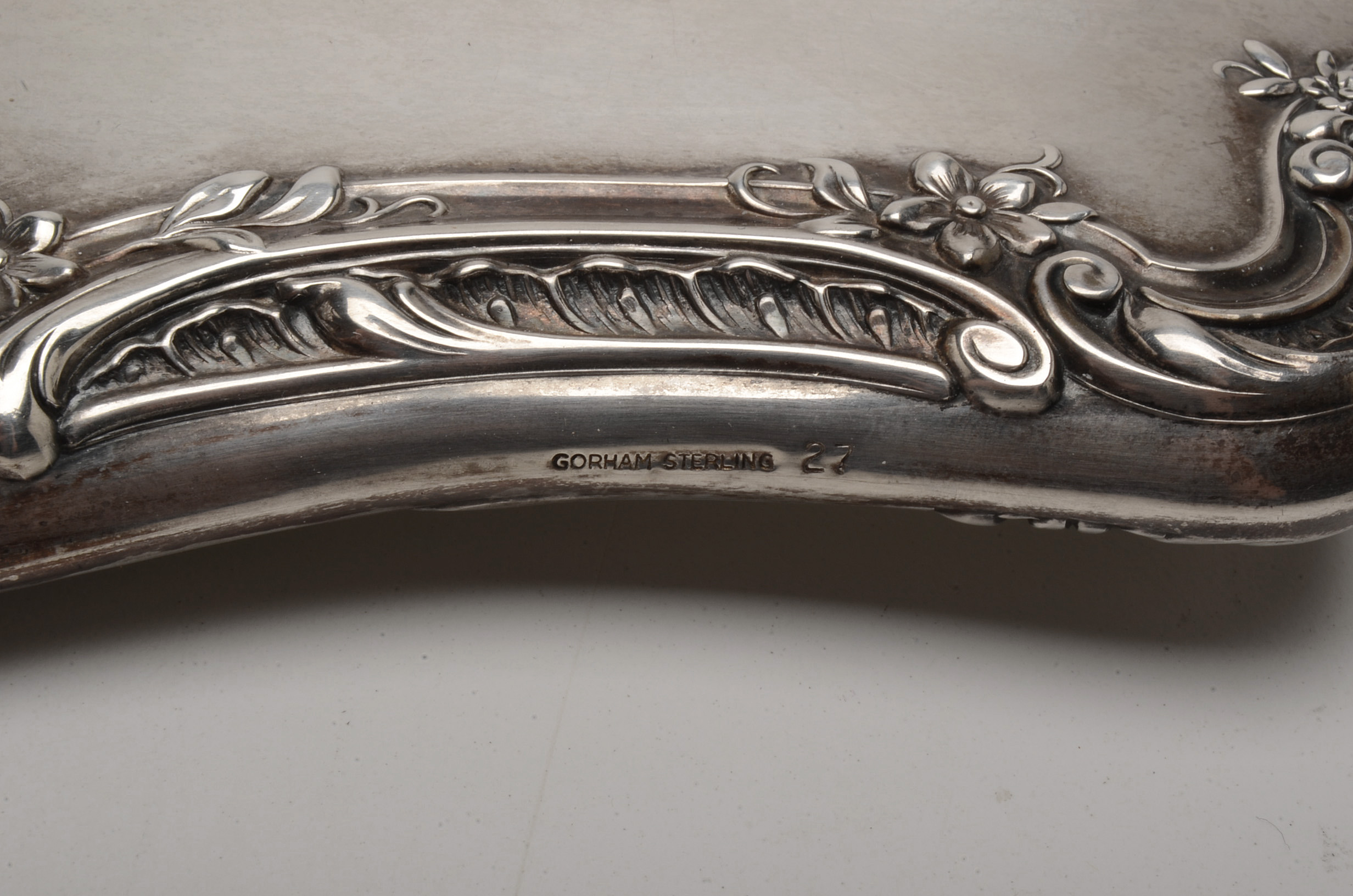 Vintage Gorham Sterling Silver Three-Piece Vanity Set