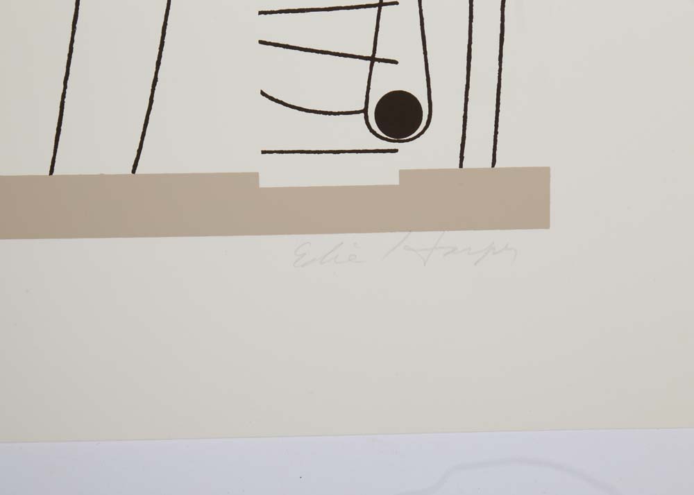 Edie Harper Signed Serigraph "Pow!"