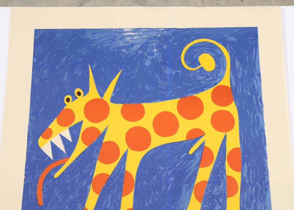 Sergio Gonzalez Tornero Hand Pulled Lithograph