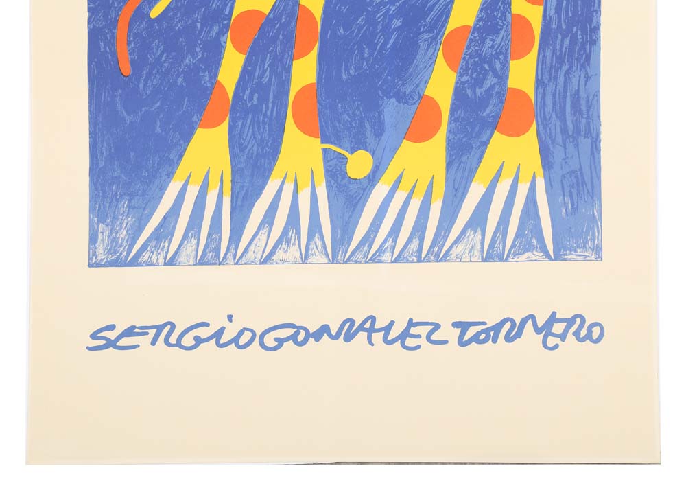 Sergio Gonzalez Tornero Hand Pulled Lithograph