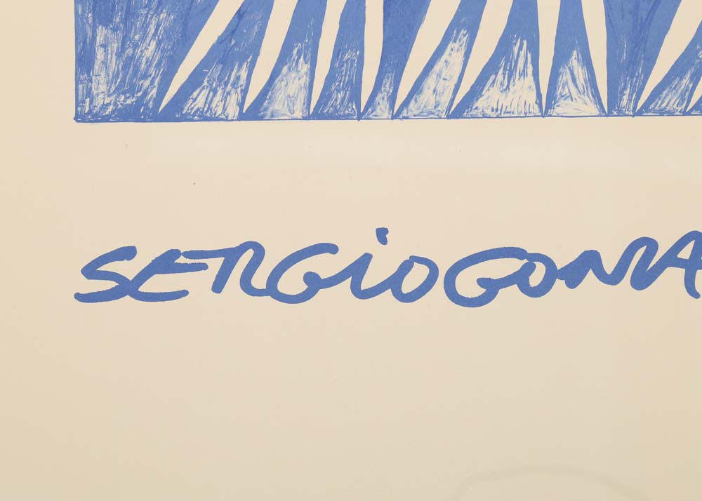 Sergio Gonzalez Tornero Hand Pulled Lithograph