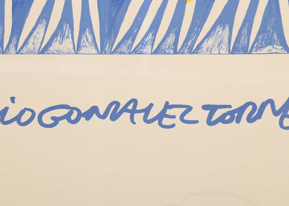 Sergio Gonzalez Tornero Hand Pulled Lithograph