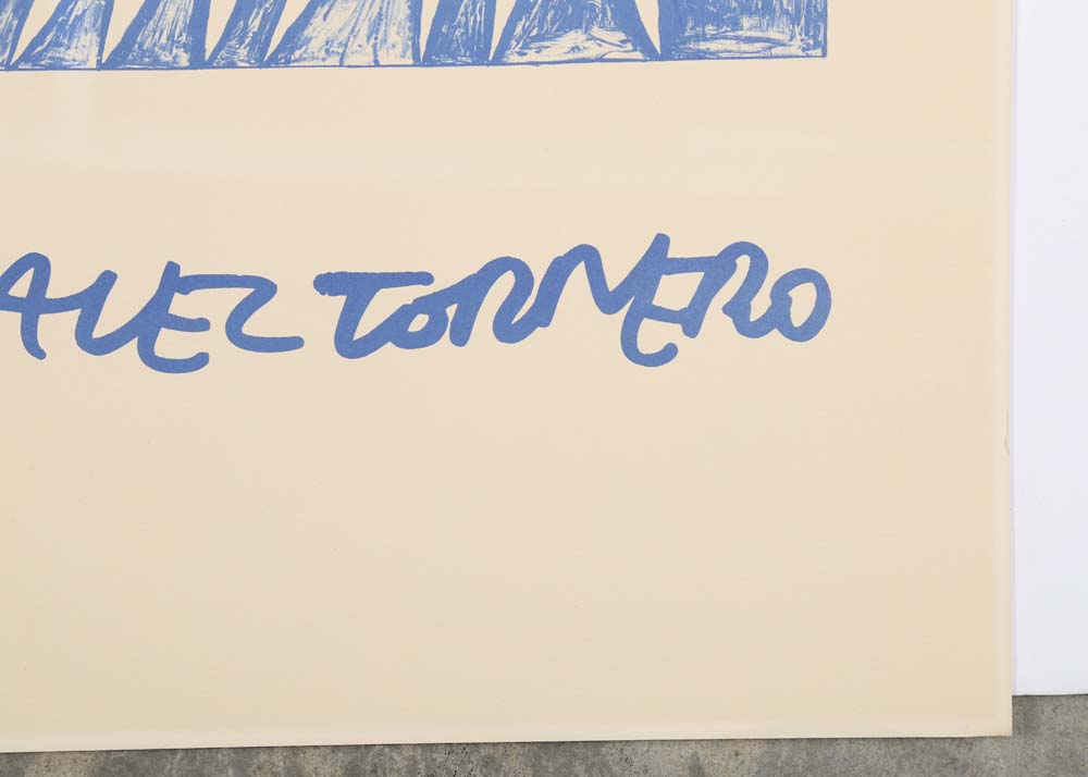 Sergio Gonzalez Tornero Hand Pulled Lithograph