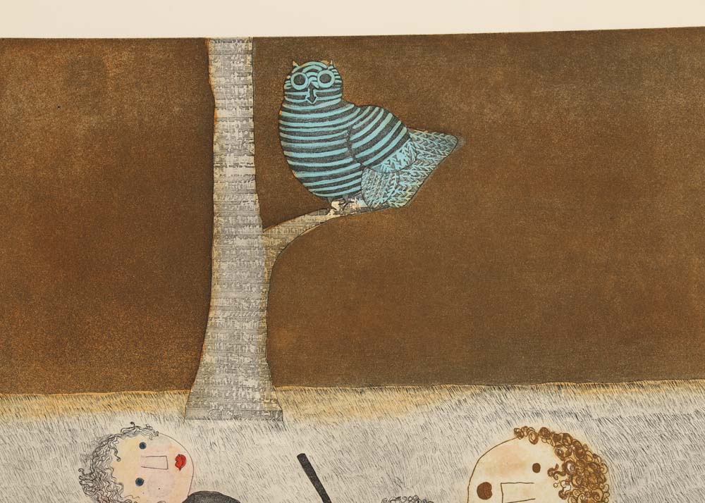 Christine Armarger Artists Proof Aquatint Etching