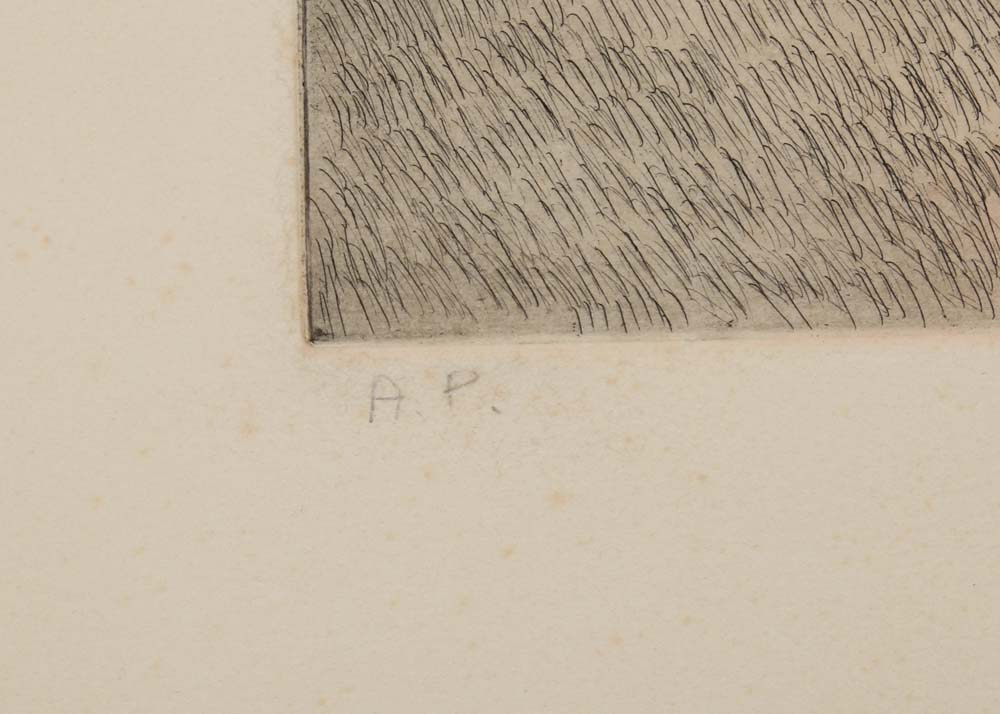 Christine Armarger Artists Proof Aquatint Etching