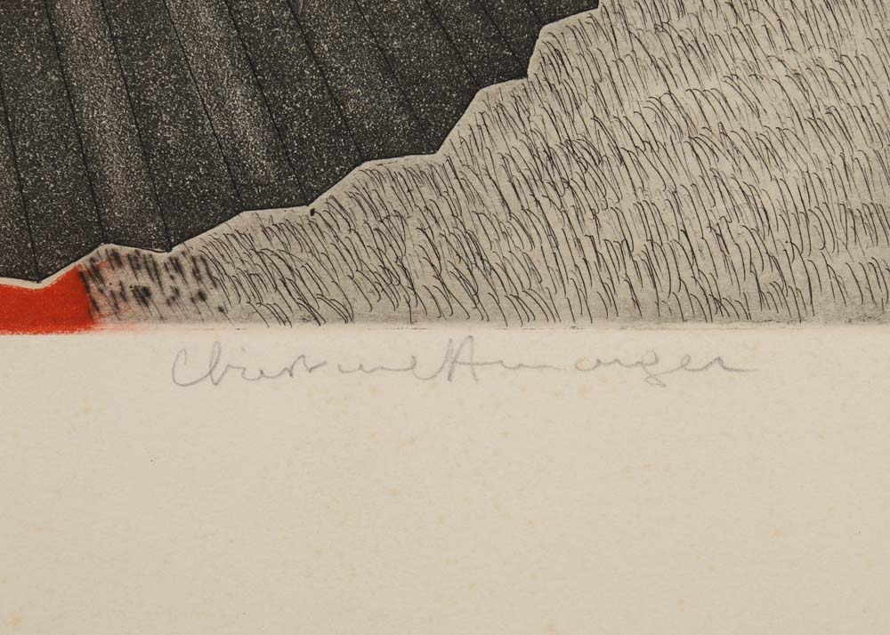 Christine Armarger Artists Proof Aquatint Etching