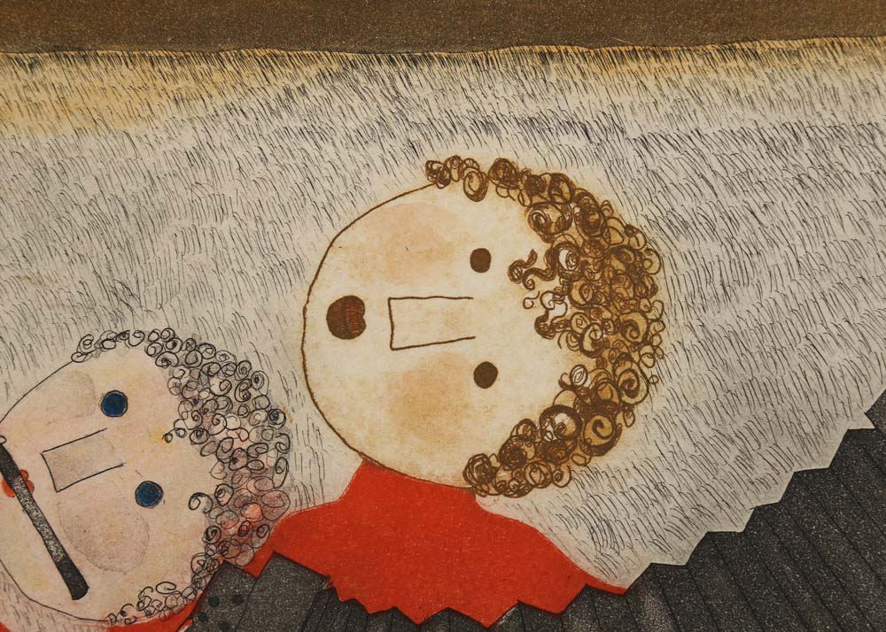 Christine Armarger Artists Proof Aquatint Etching