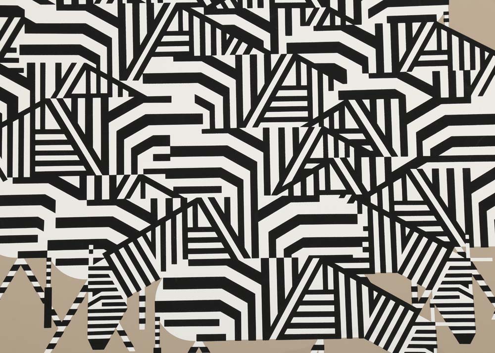 Charley Harper Signed Serigraph "Serengeti Spaghetti"