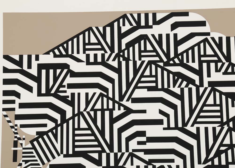 Charley Harper Signed Serigraph "Serengeti Spaghetti"