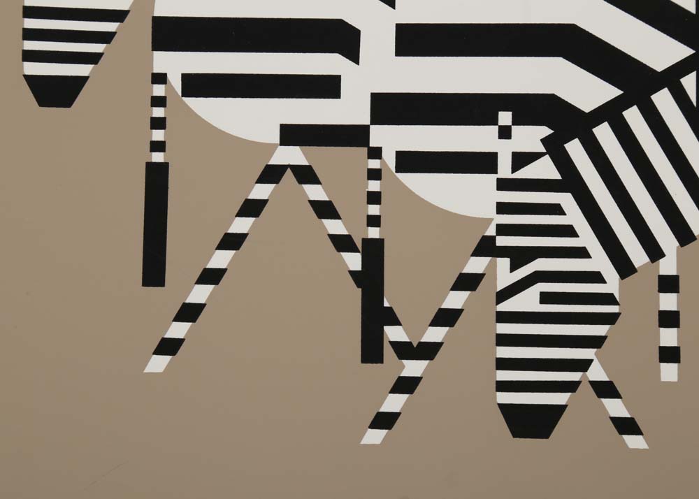 Charley Harper Signed Serigraph "Serengeti Spaghetti"