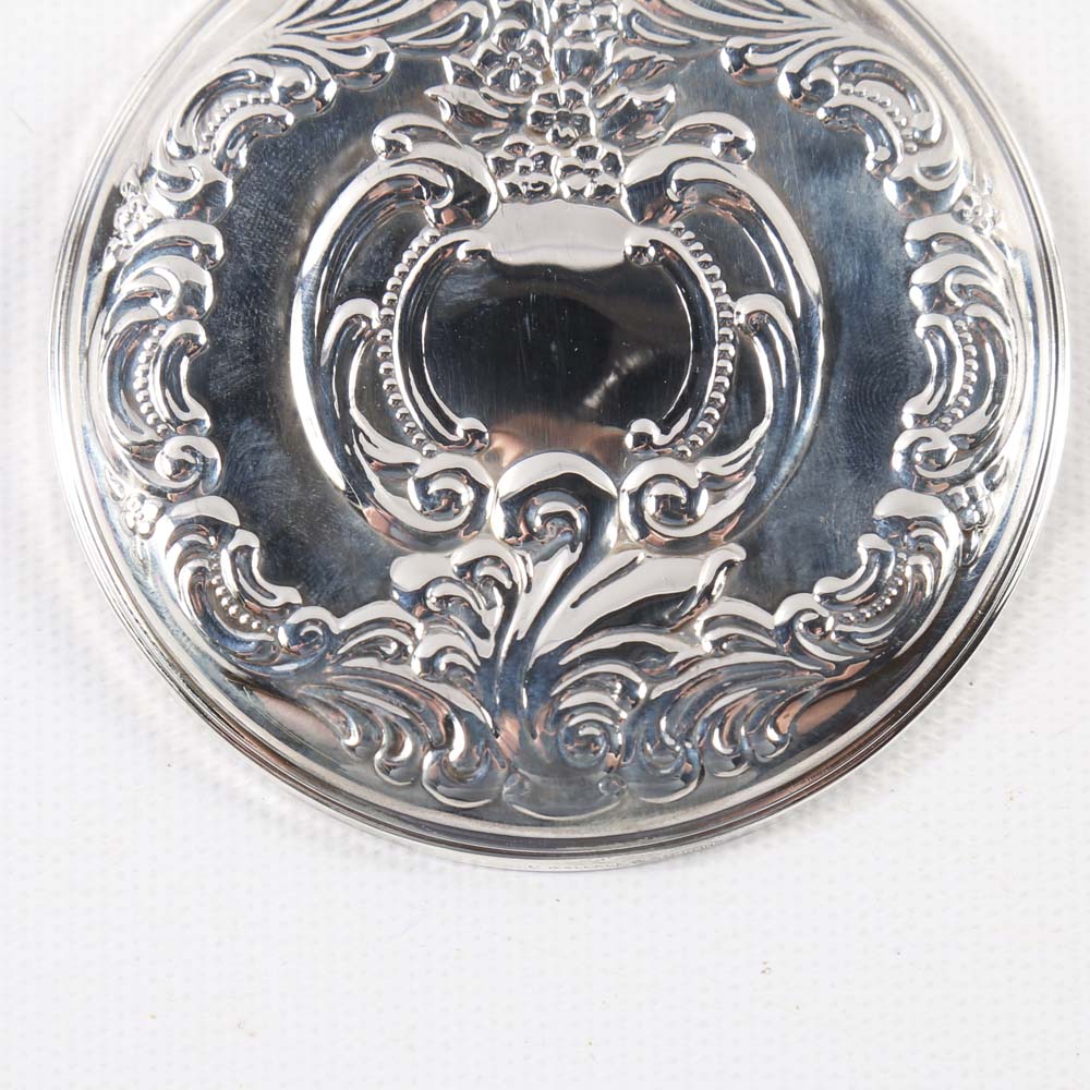 Wallace Sterling Silver Purse Mirror