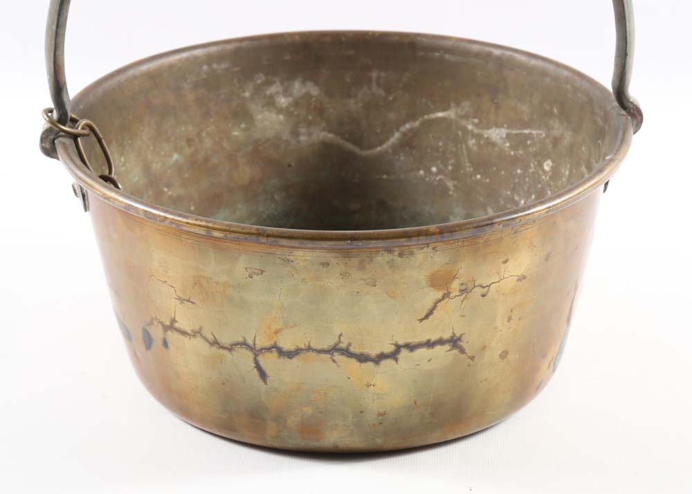 Vintage Copper Jelly Bucket