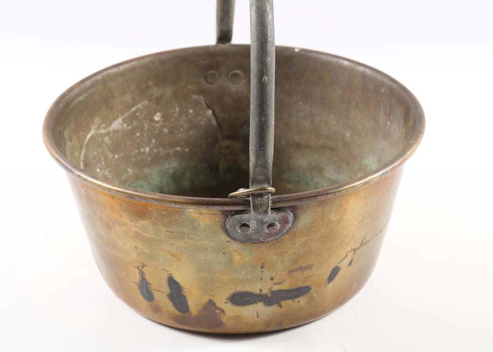 Vintage Copper Jelly Bucket