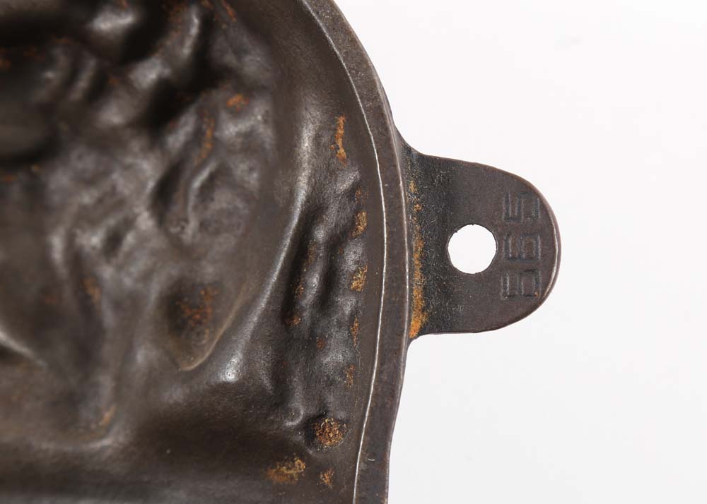 Antique Two-Sided Cast Iron Lamb Cake Pan