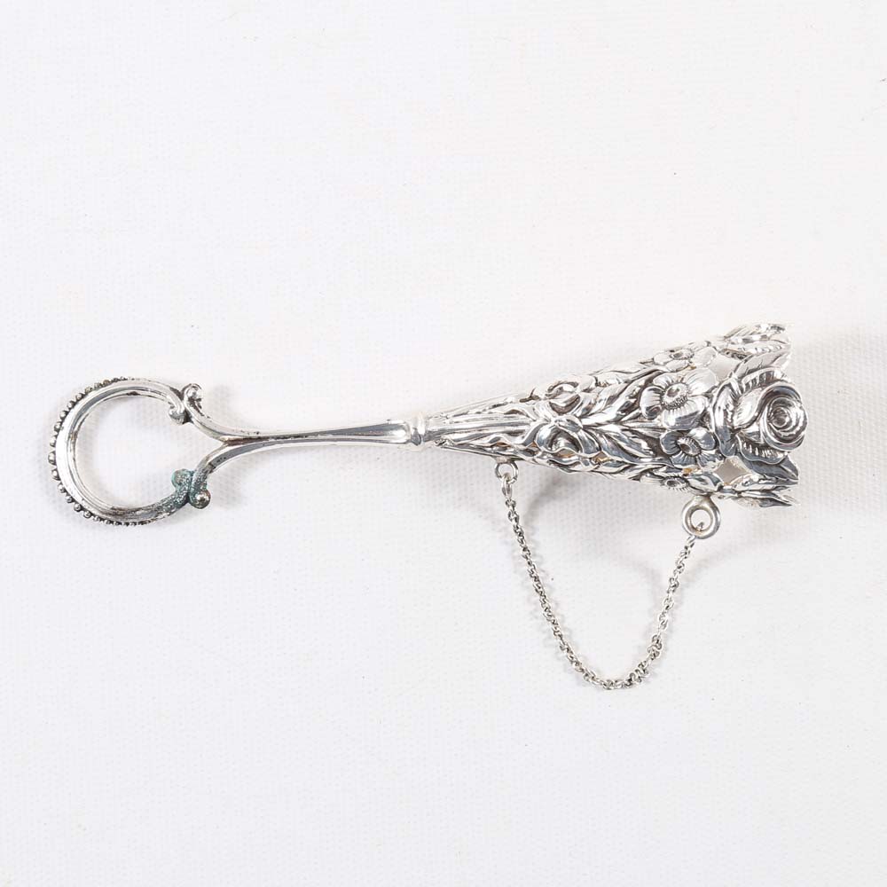 Silver Plate Nosegay Holder