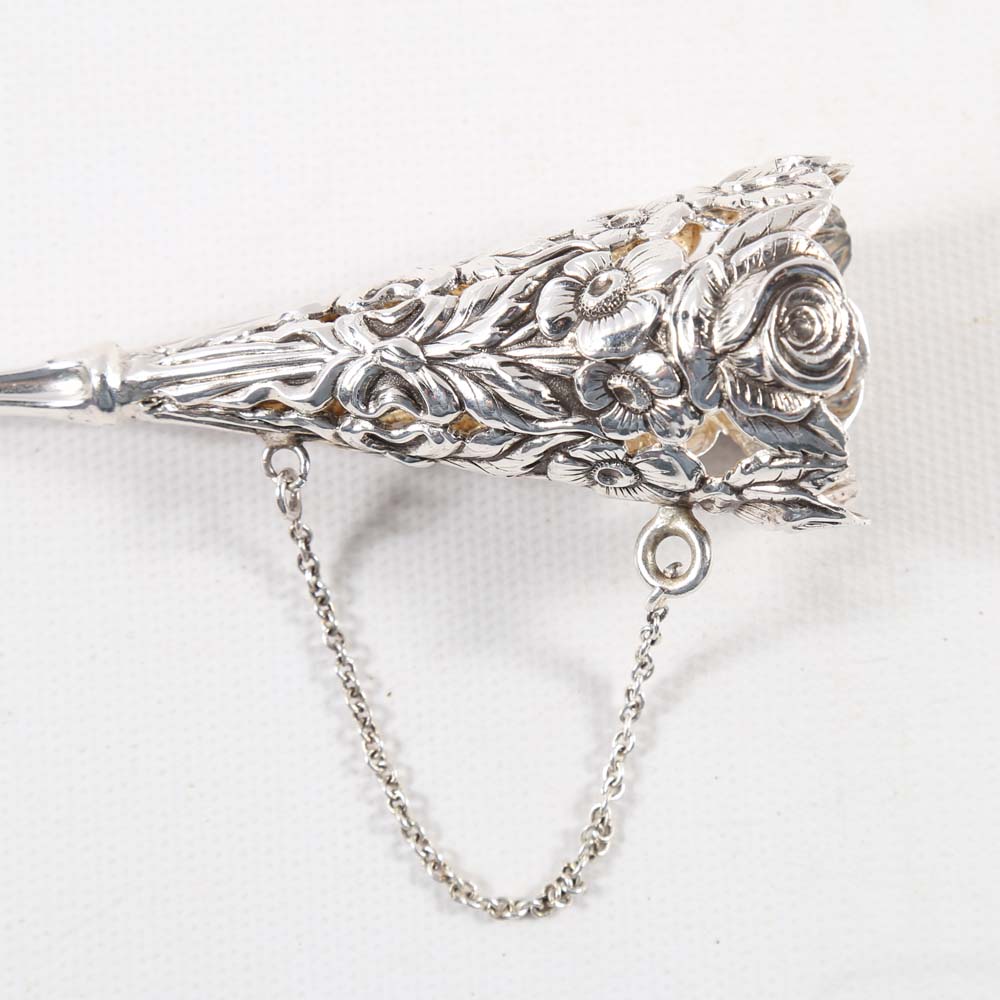 Silver Plate Nosegay Holder