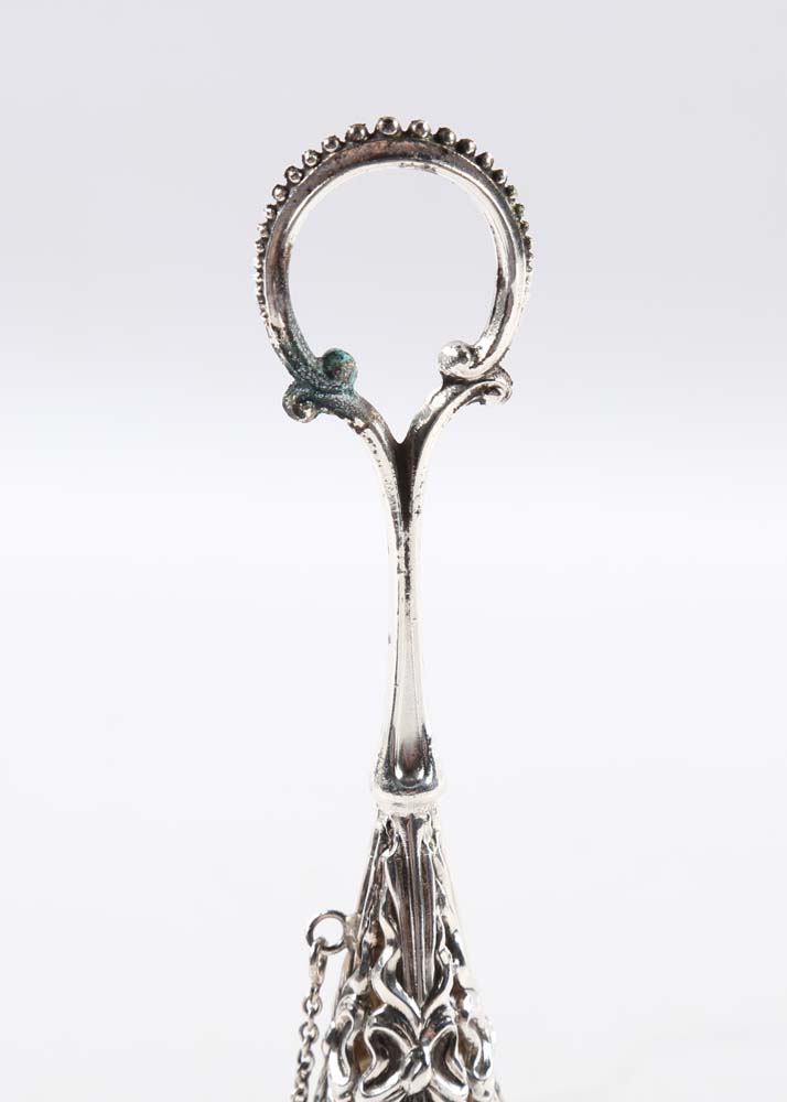 Silver Plate Nosegay Holder