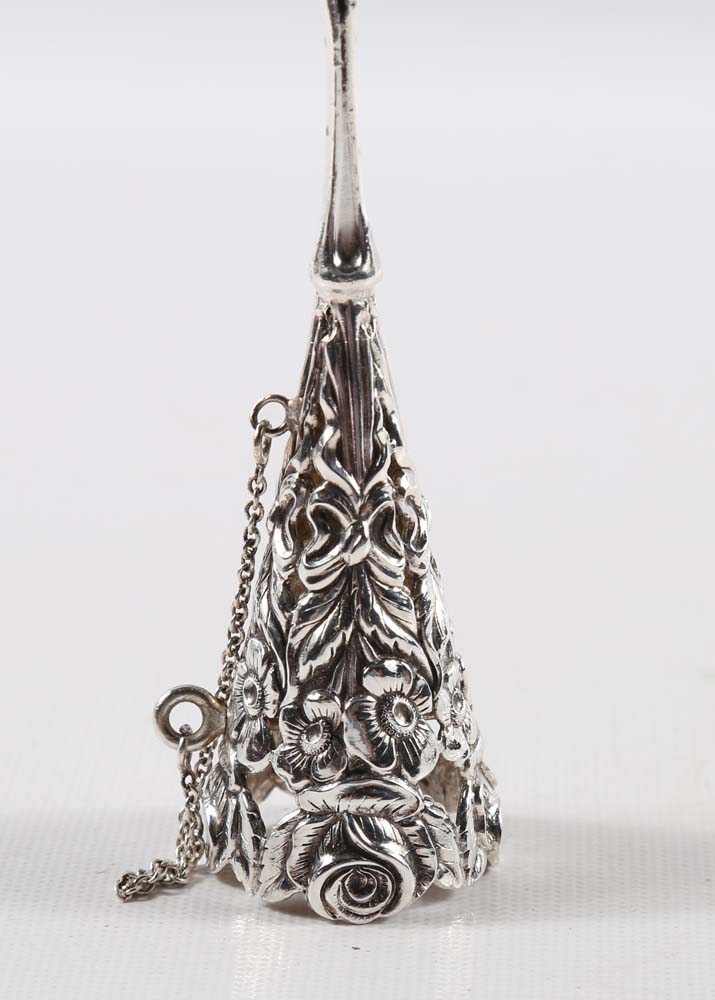 Silver Plate Nosegay Holder