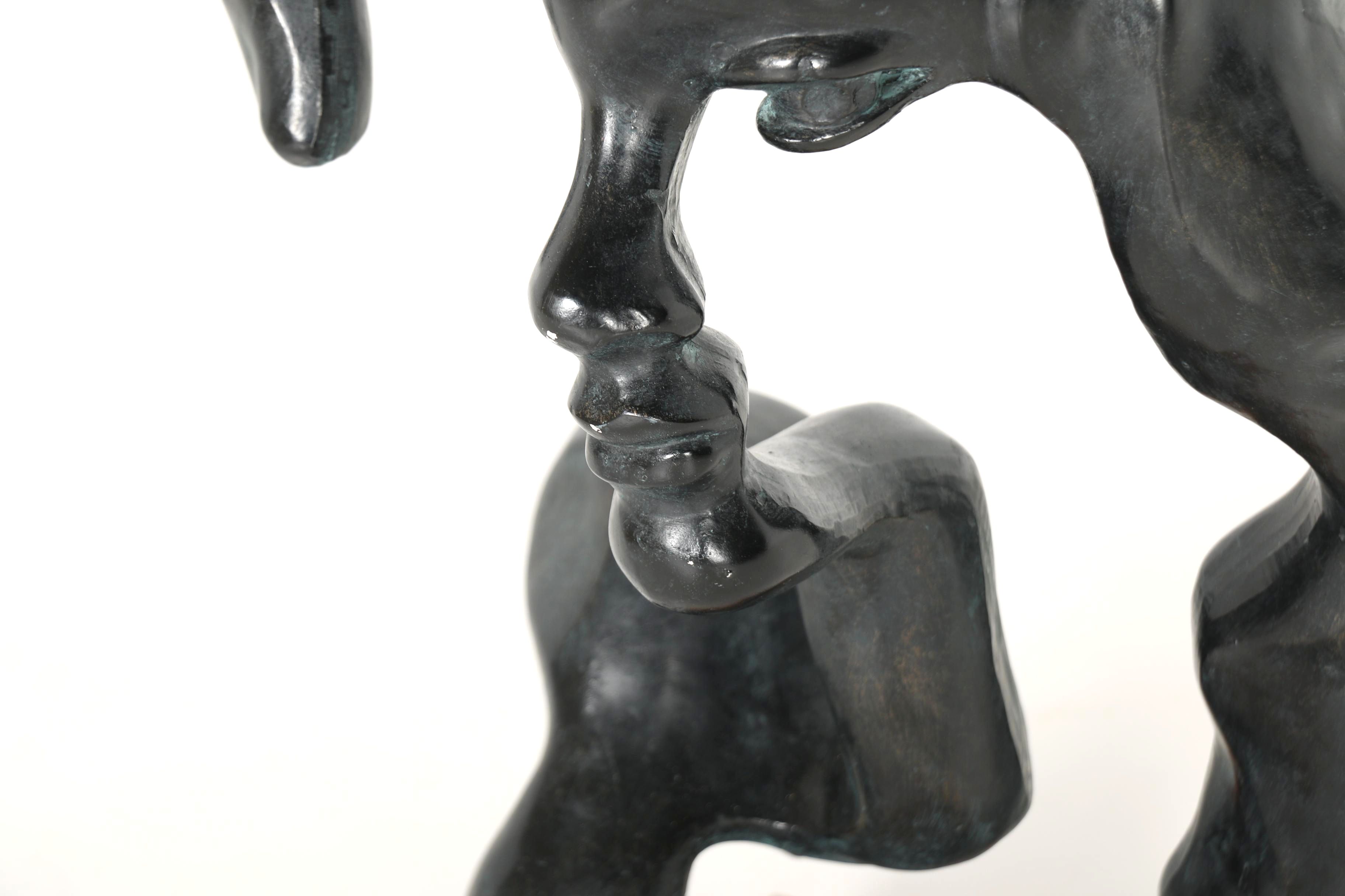 Plaster Reproduction Sculpture after Klara Sever "Portrait of a Woman, 1979"