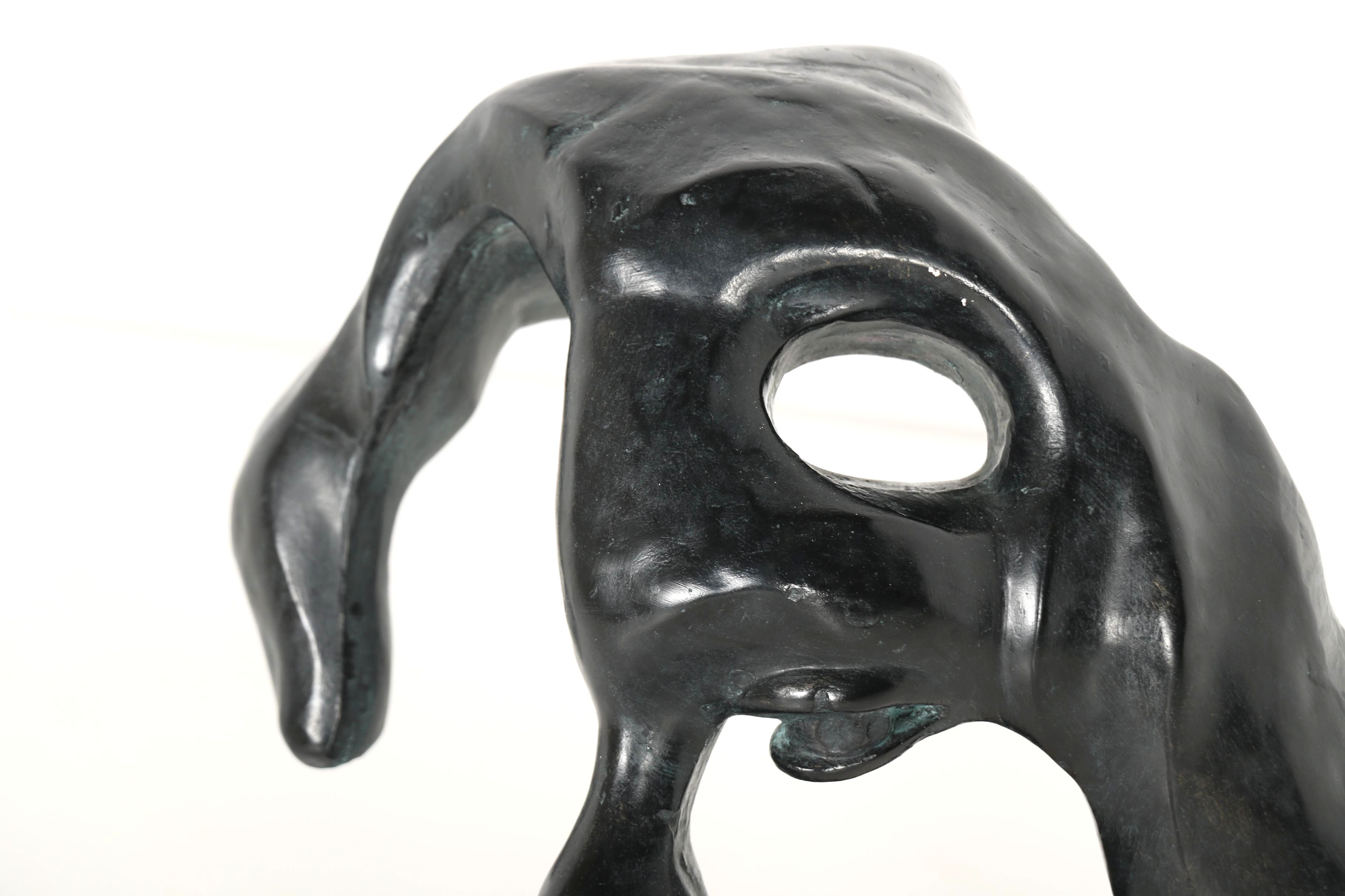 Plaster Reproduction Sculpture after Klara Sever "Portrait of a Woman, 1979"