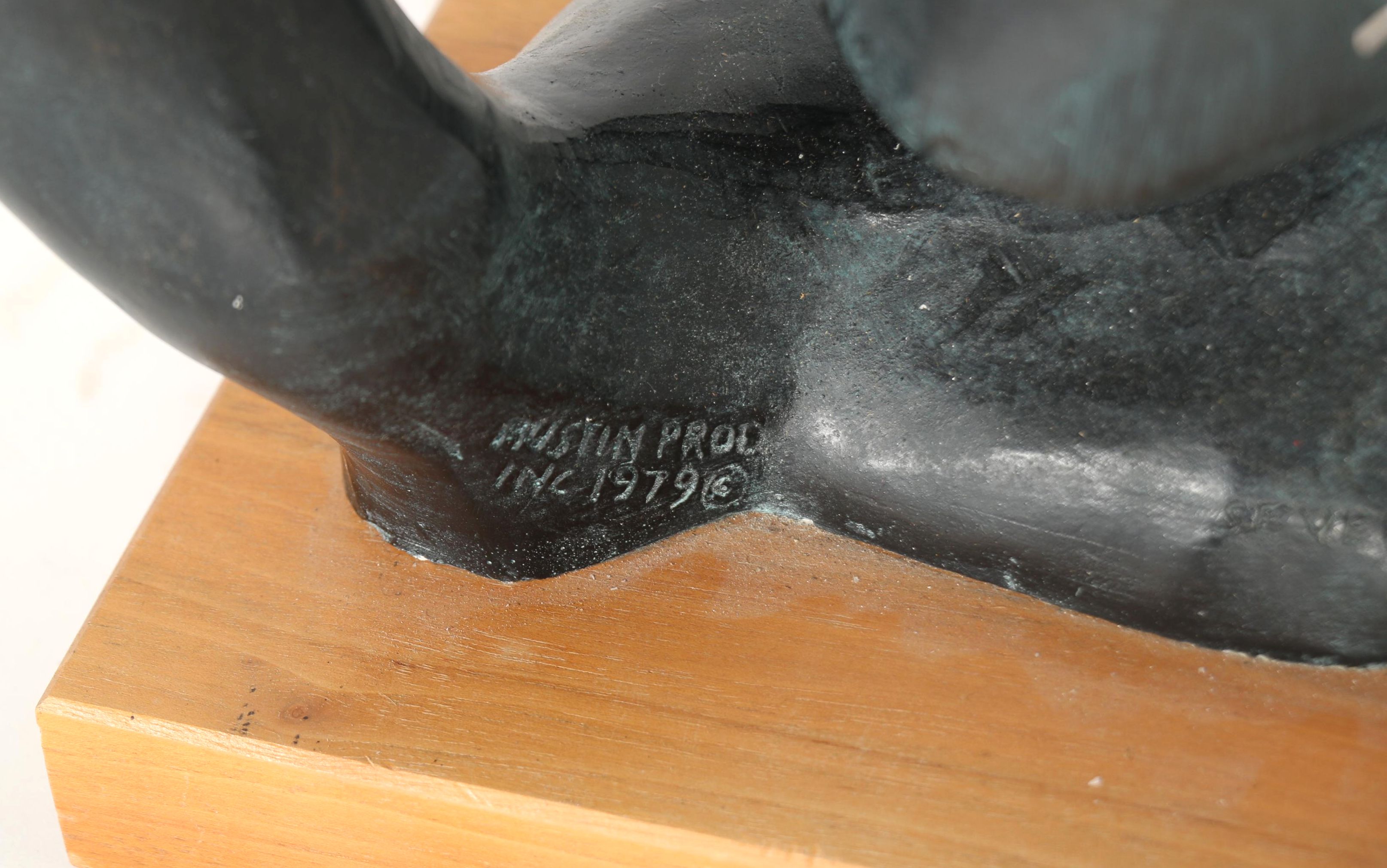 Plaster Reproduction Sculpture after Klara Sever "Portrait of a Woman, 1979"