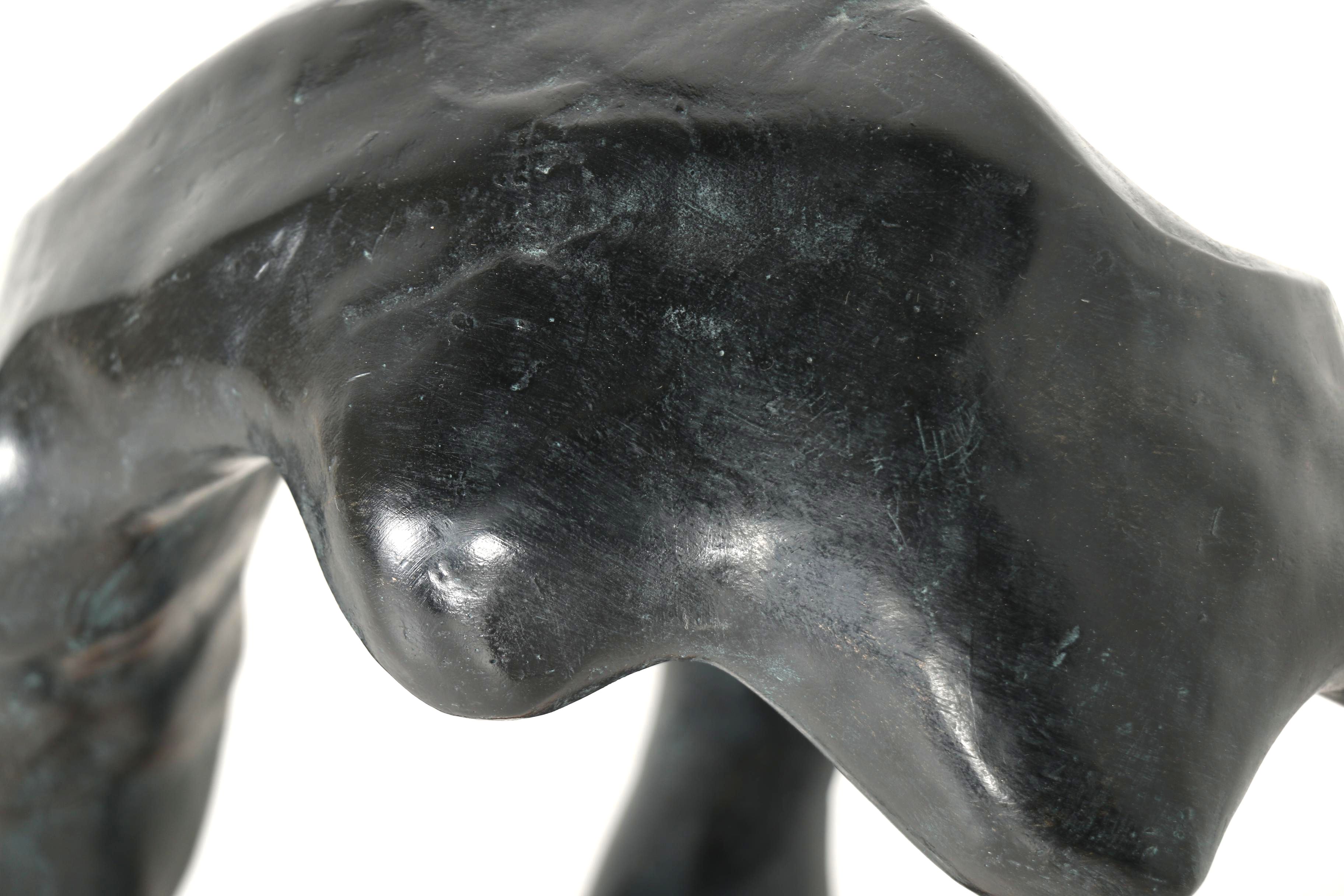 Plaster Reproduction Sculpture after Klara Sever "Portrait of a Woman, 1979"