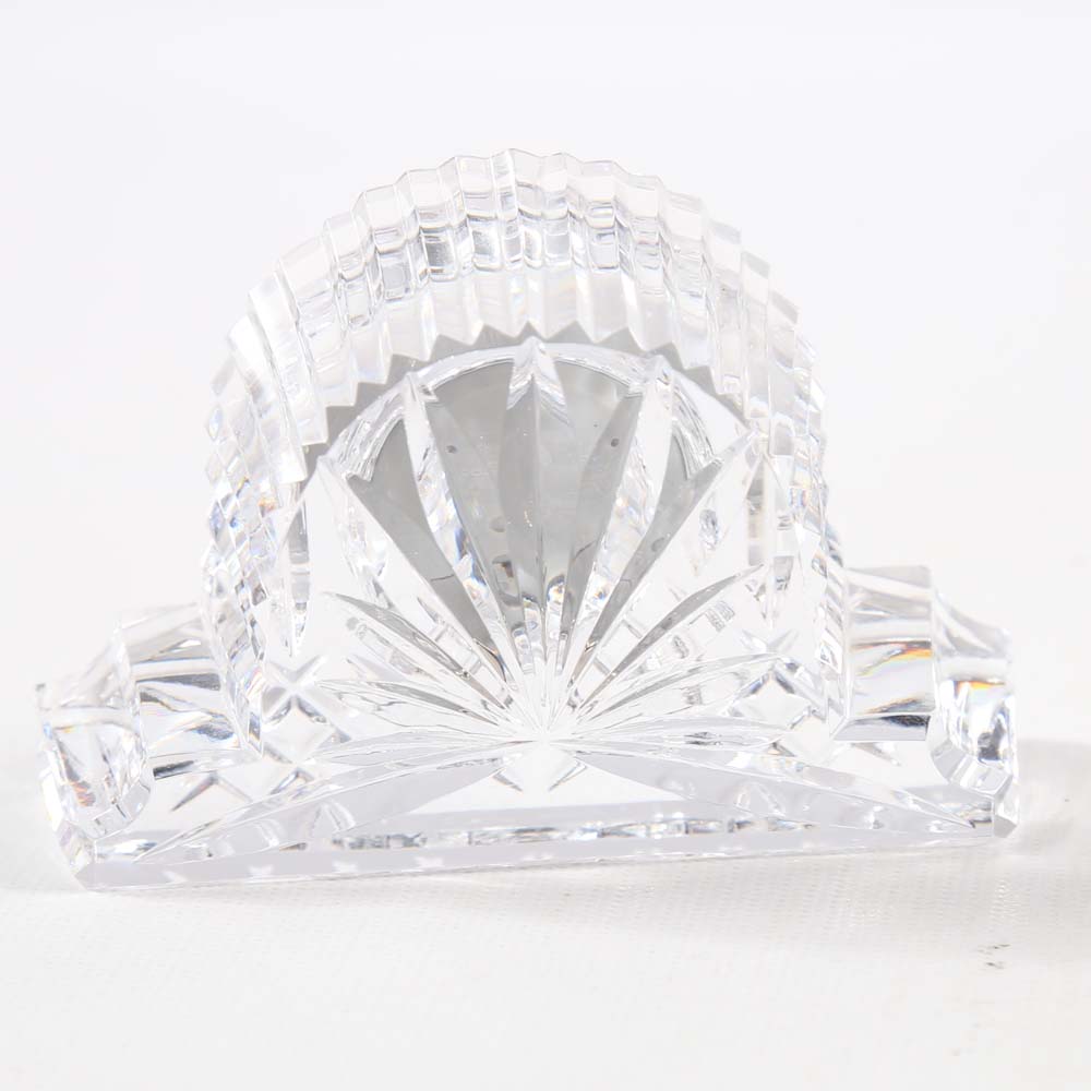 Petite Waterford Crystal Clock