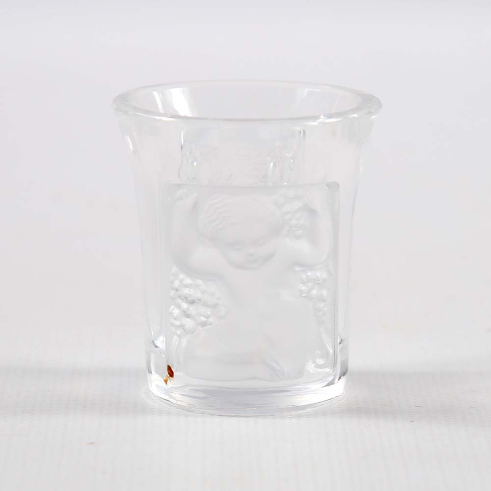 Lalique "Enfants" Liquor Shot Glass