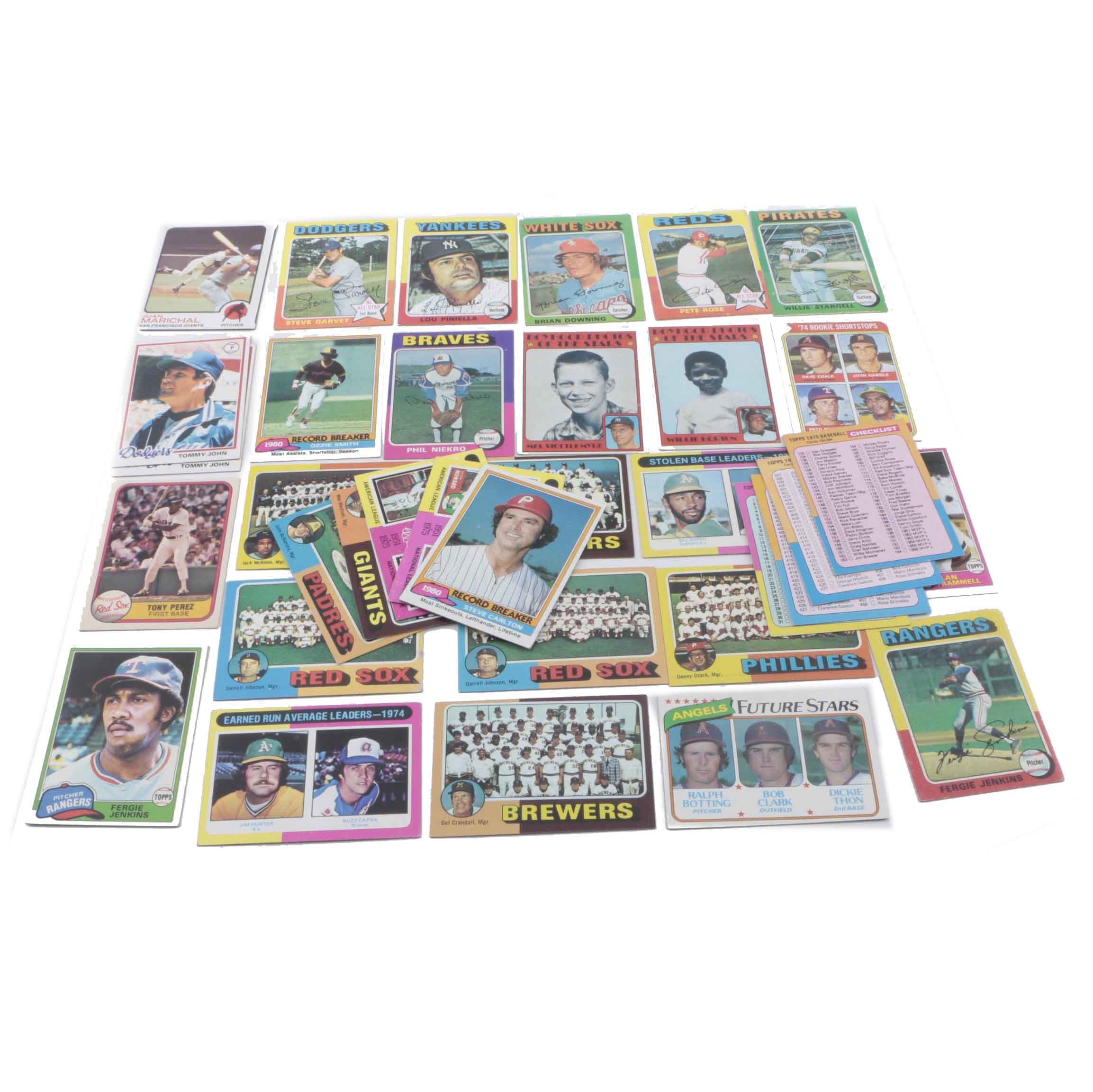 Collection of 1970s Baseball Cards
