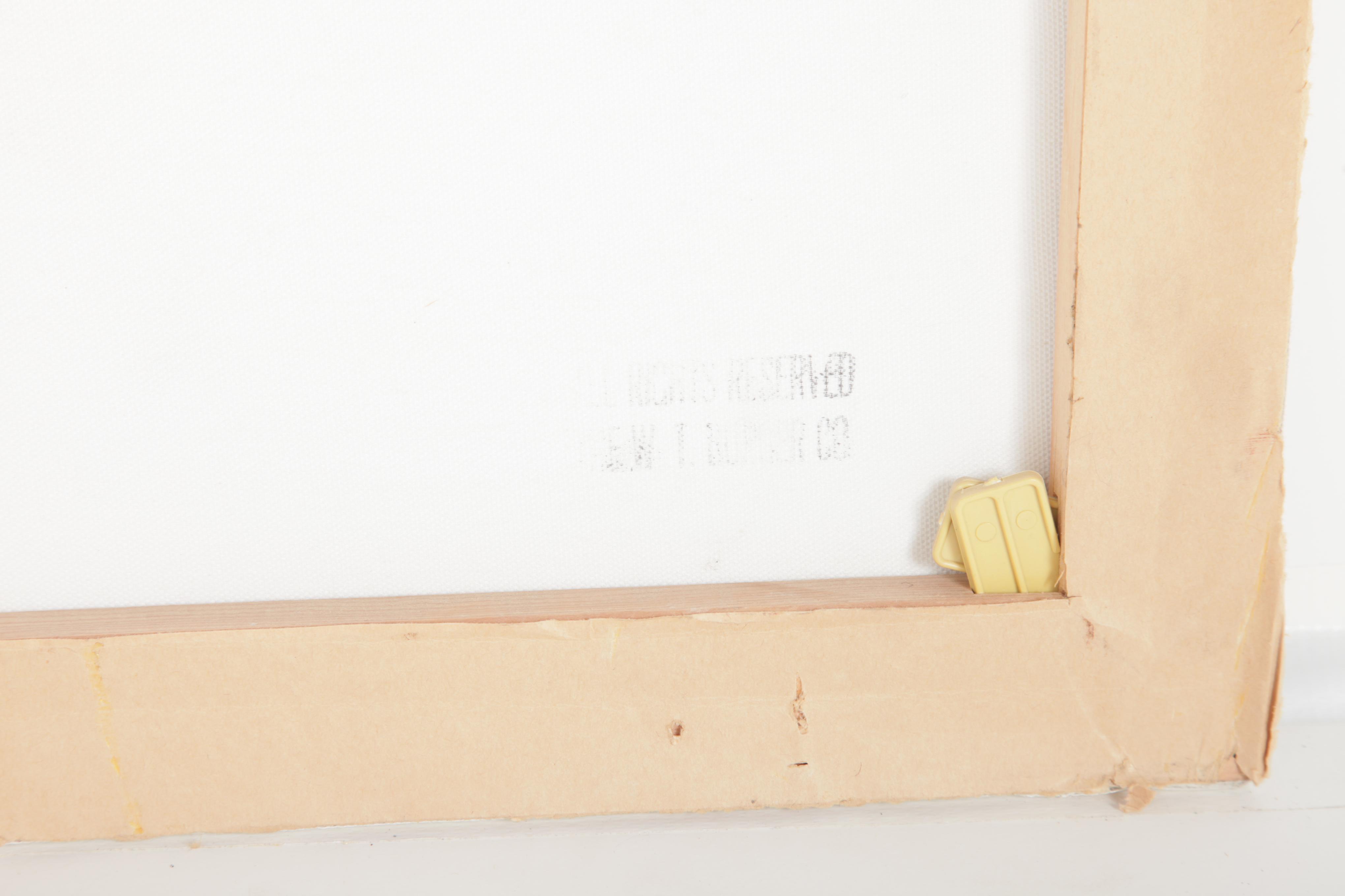 William Benecke Oil On Canvas "Along The River"