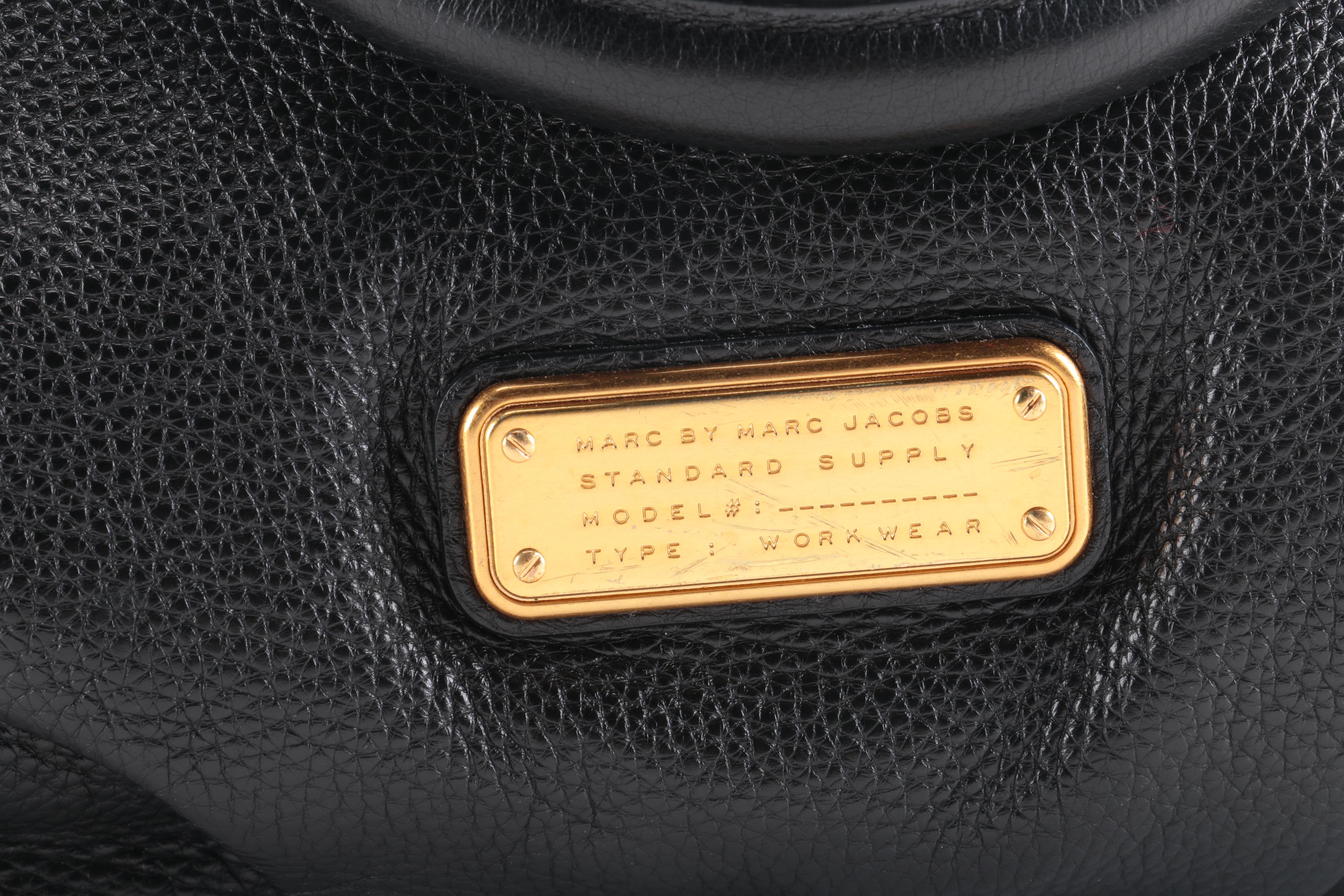 Marc by Marc Jacobs Black Leather Hobo