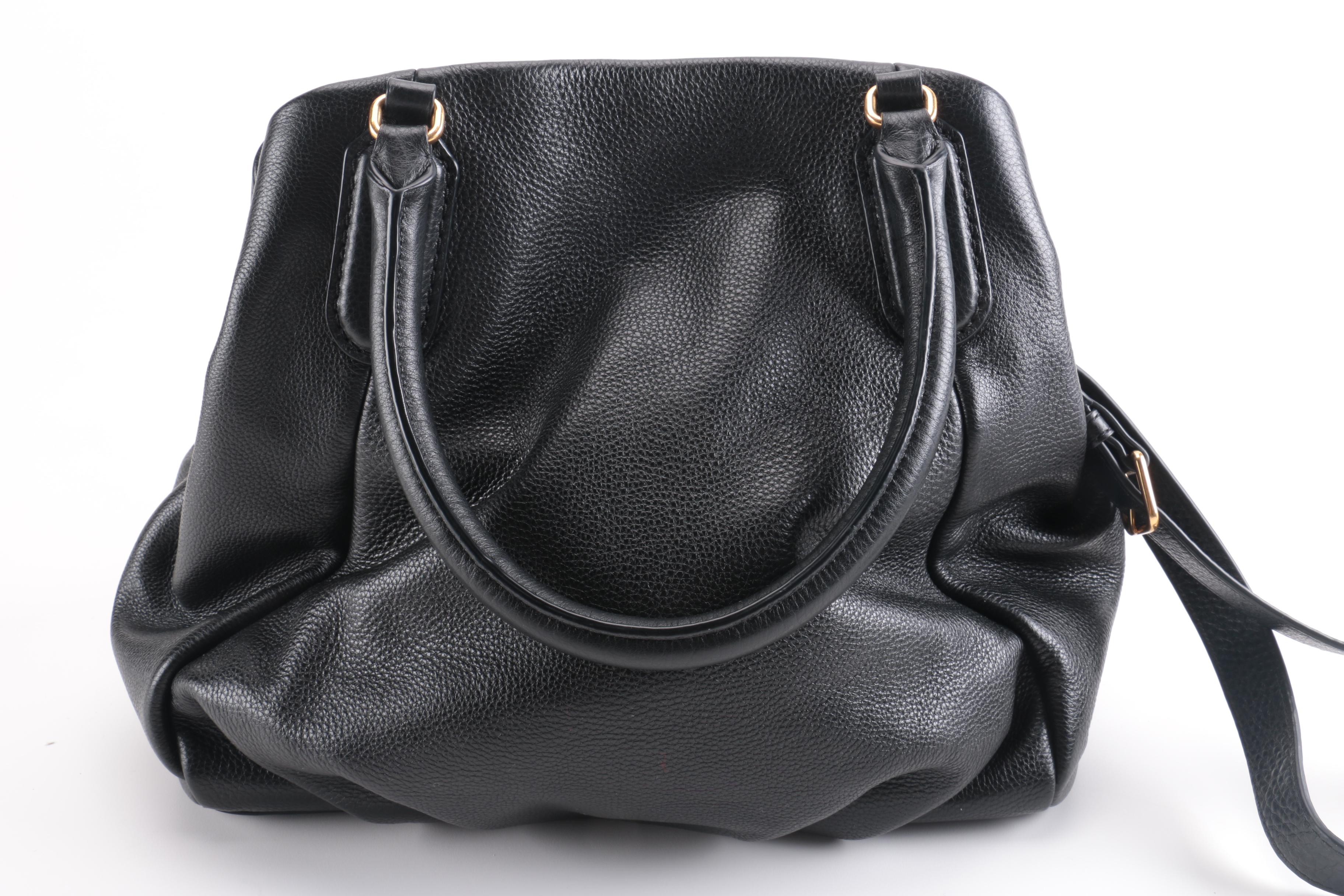 Marc by Marc Jacobs Black Leather Hobo